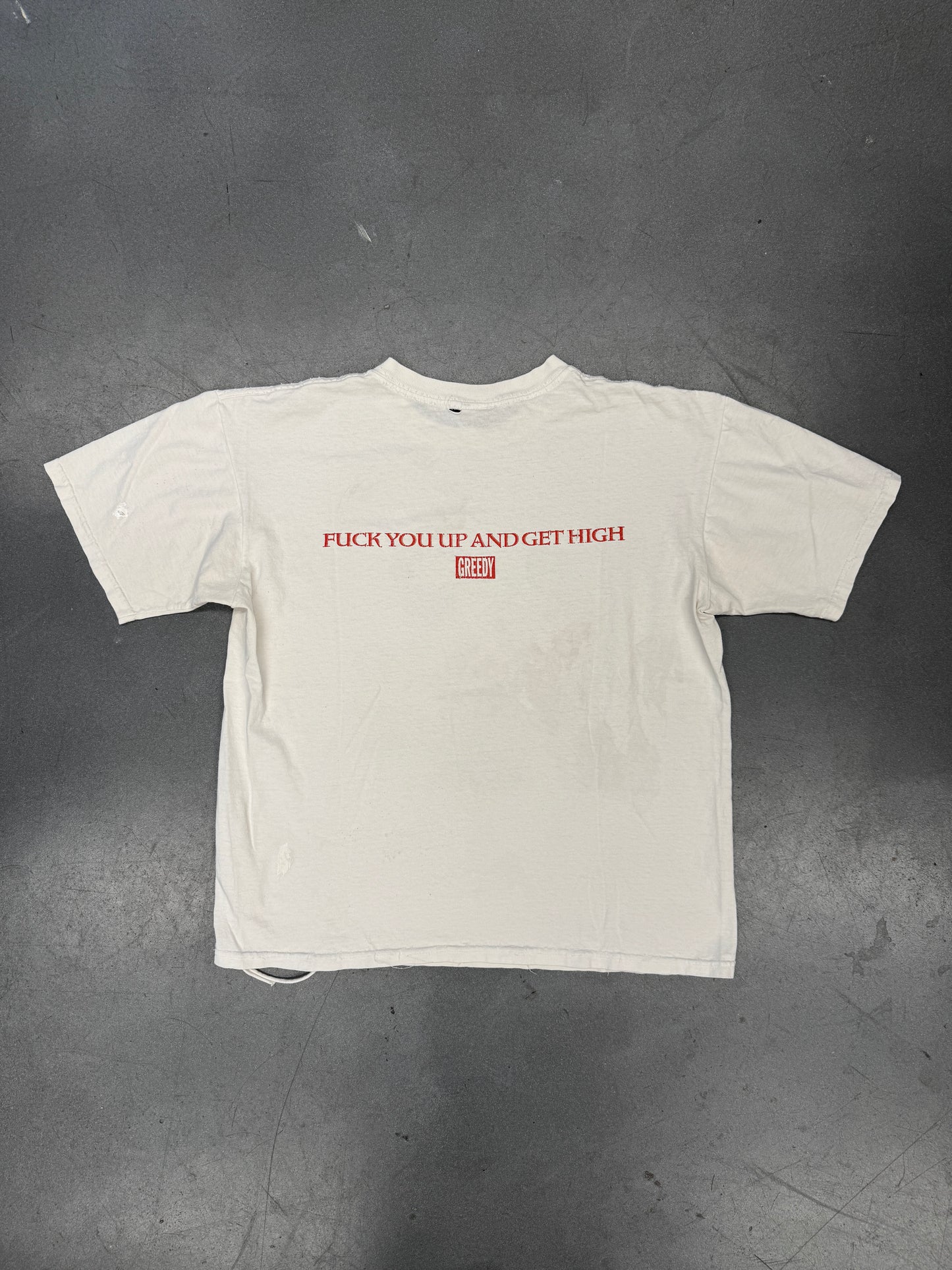 90'S DWARVES FUCK YOU UP AND GET HIGH GREEDY TEE (CHASER TAG)