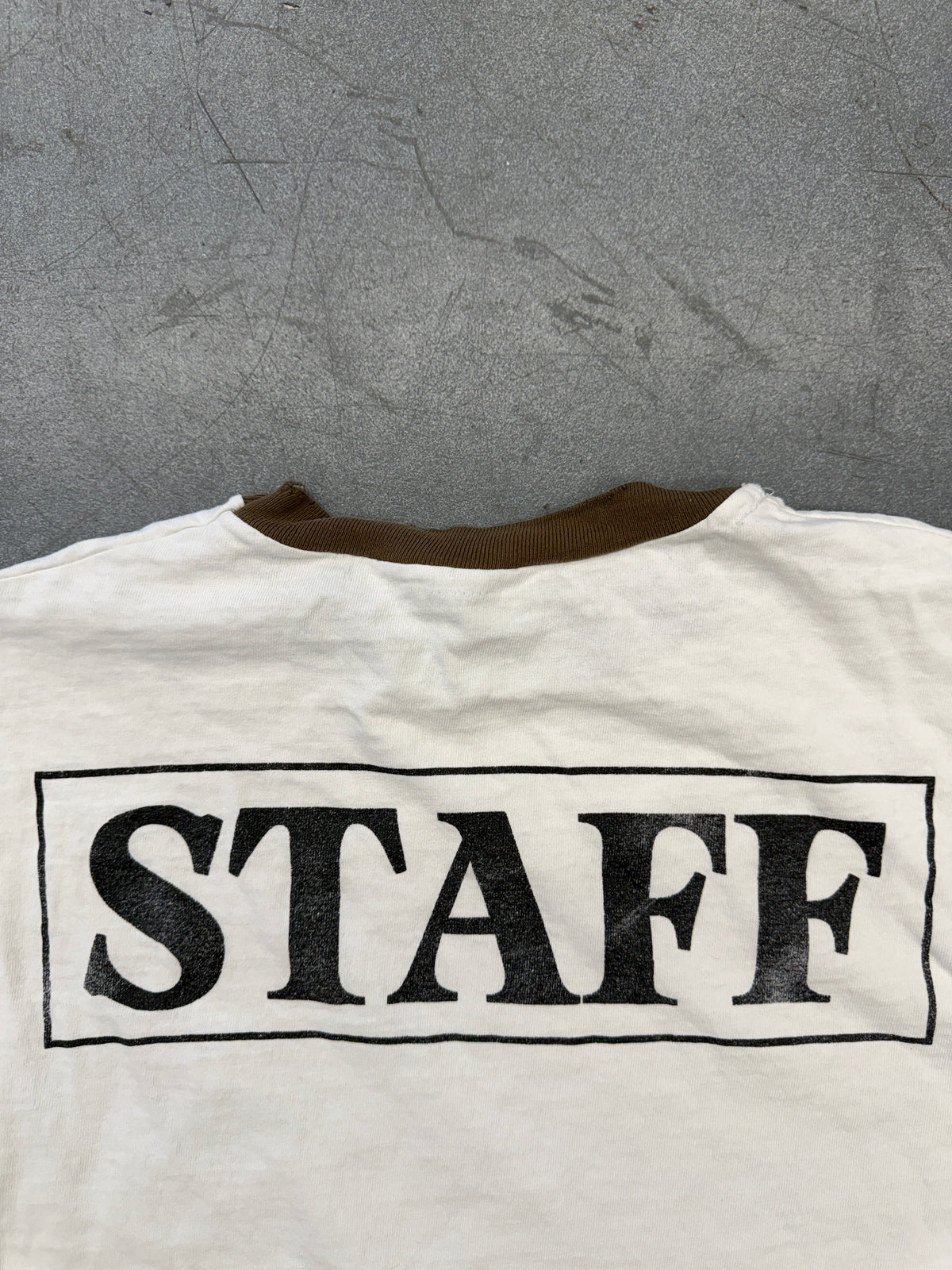90'S RASPUTINES ROCK N' ROLL STORE STAFF RINGER TEE