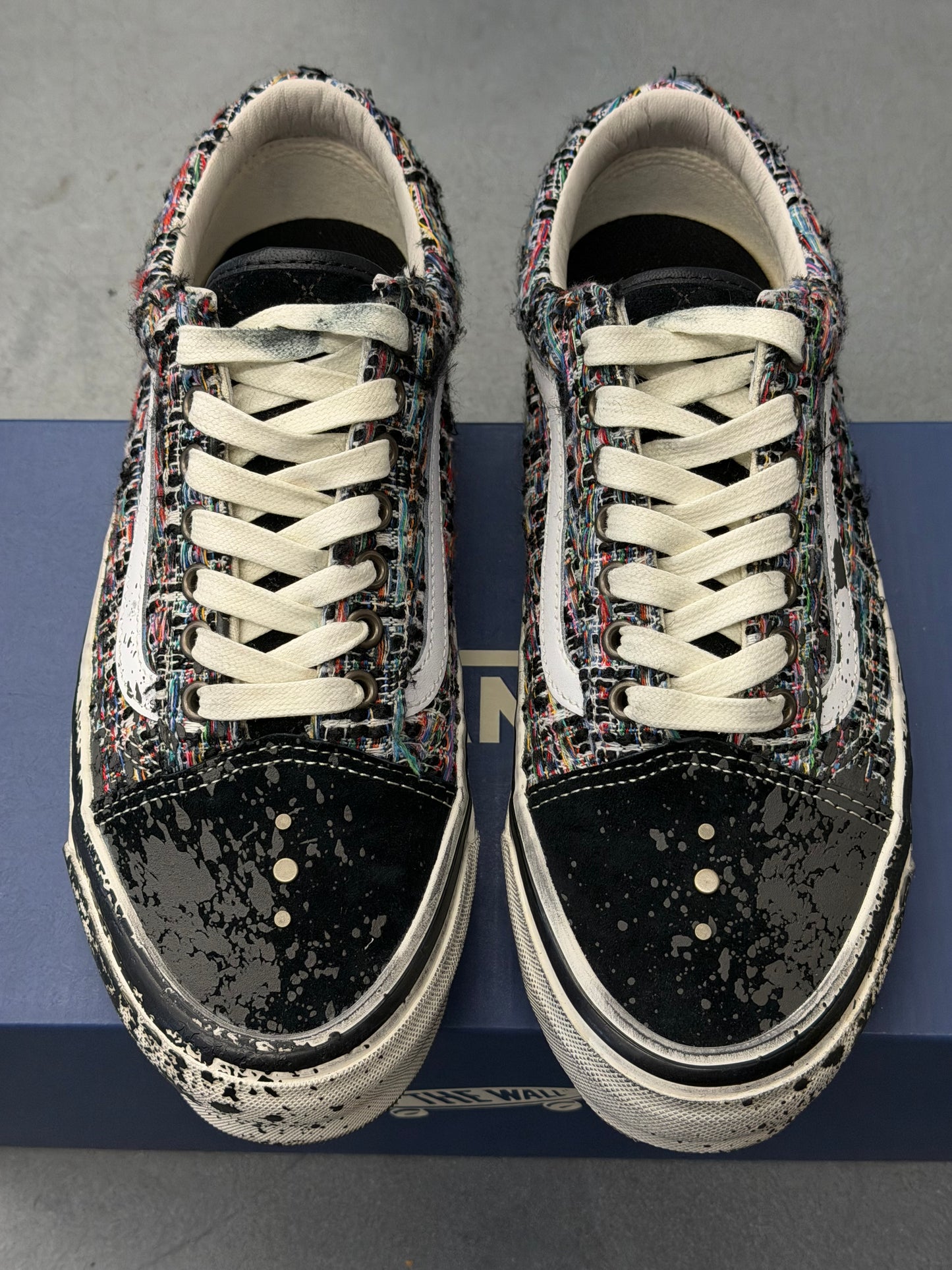 2026 VANS PREMIUM OLD SKOOL CHARMS - BLACK/GREY (W/ BOX)