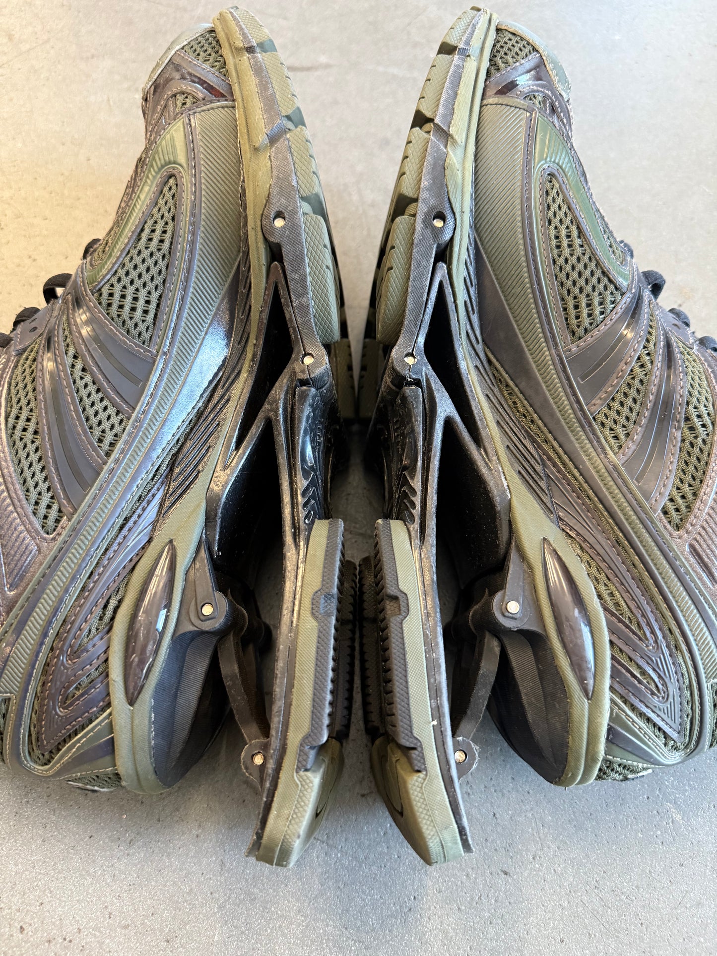 SIZE 44 BALENCIAGA X-PANDER TRACK RUNNER SHOE (PRE-OWNED NO BOX)