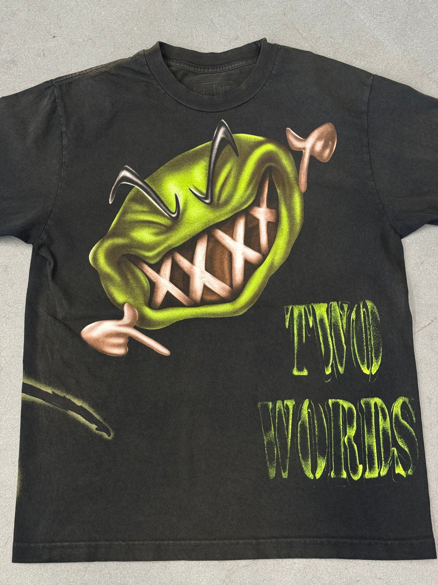 TRAVIS SCOTT X WWE DX TWO WORDS SUCK IT CACTUS JACK WRAP AROUND TEE