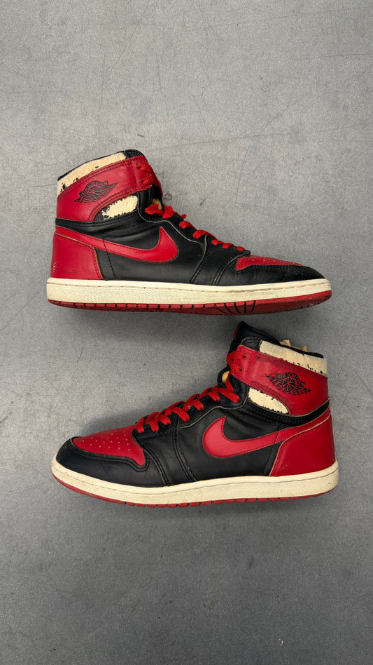 1985 AIR JORDAN 1 HIGH - BRED (E)