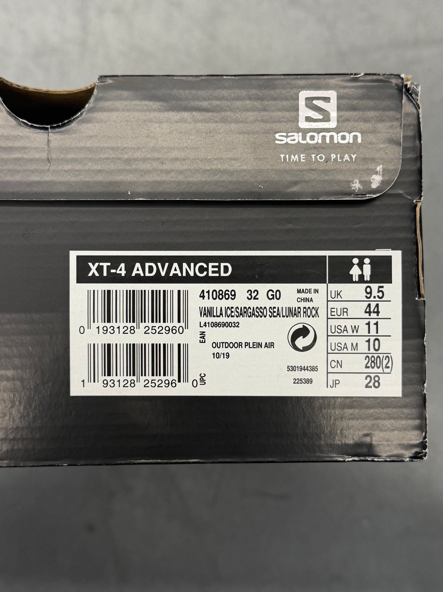 2020 SALOMON XT-4 ADV - VANILLA ICE (W/BOX)