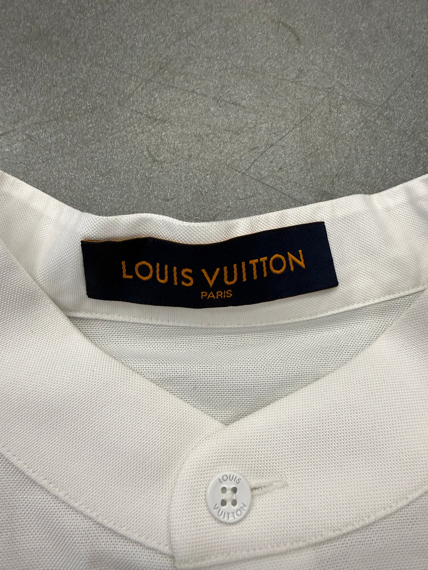 LOUIS VUITTON X NIGO TIGER HEAD BUTTON UP LONG SLEEVE