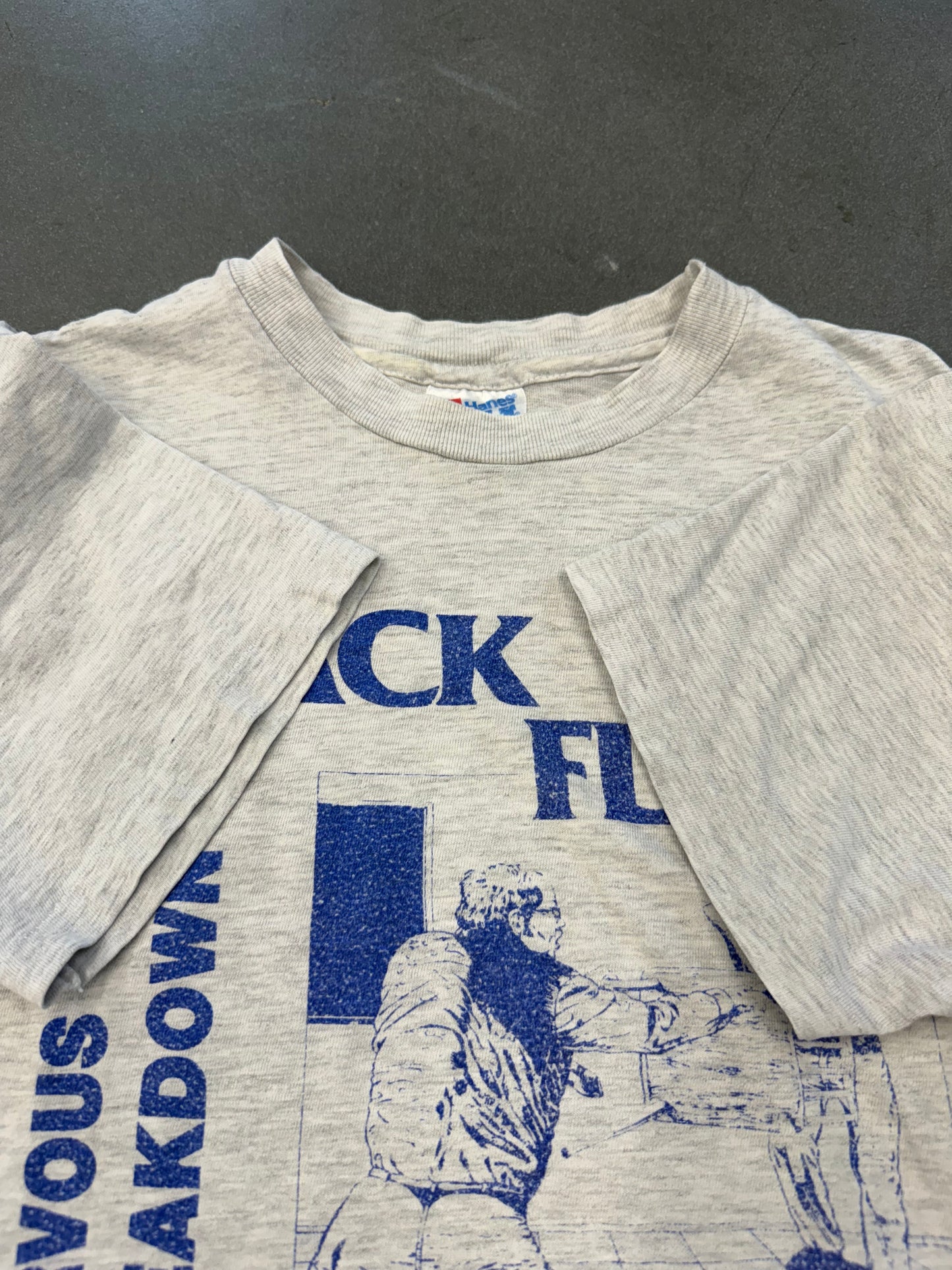 90'S BLACK FLAG NERVOUS BREAKDOWN TEE (HANES BEEFY TAG)