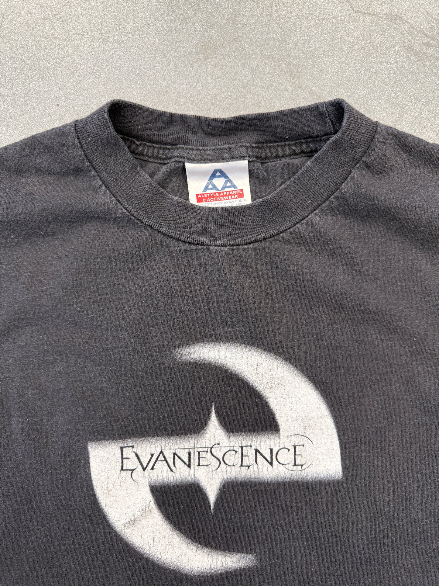 2003 EVANESCENCE BIG LOGO TEE (AAA TAG)