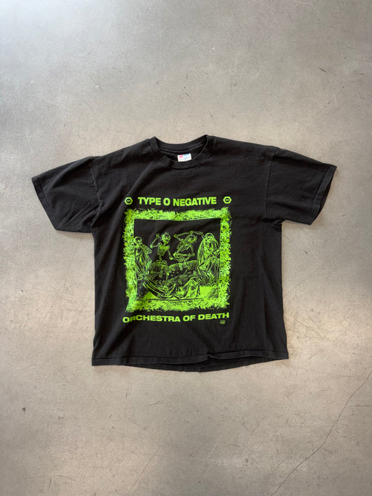 90S TYPE O NEGATIVE ORCHESTRA OF DEATH 3113 TEE (HANES TAG)
