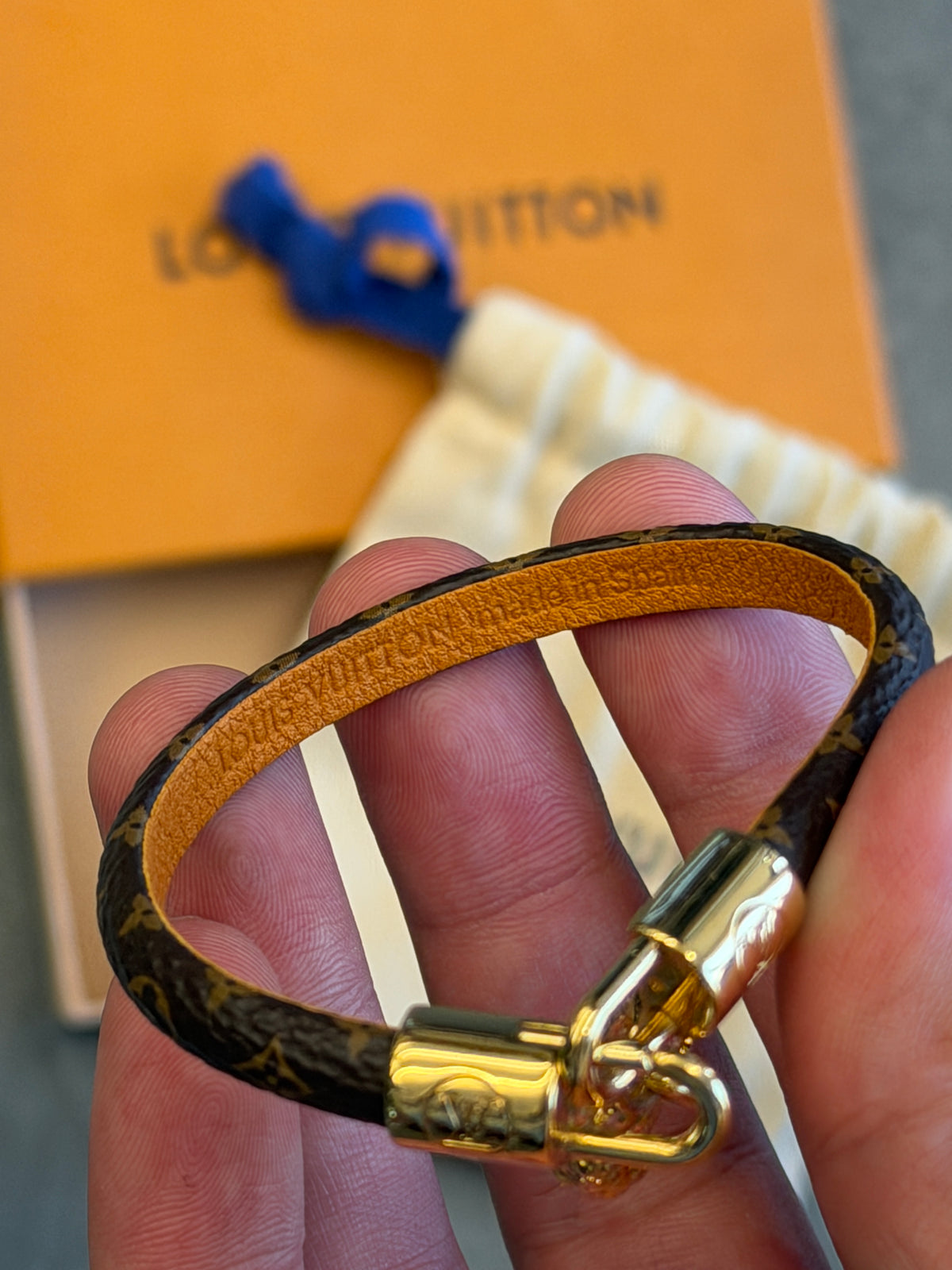 LOUIS VUITTON MONOGRAM ALMA BAG CHARM BRACELET