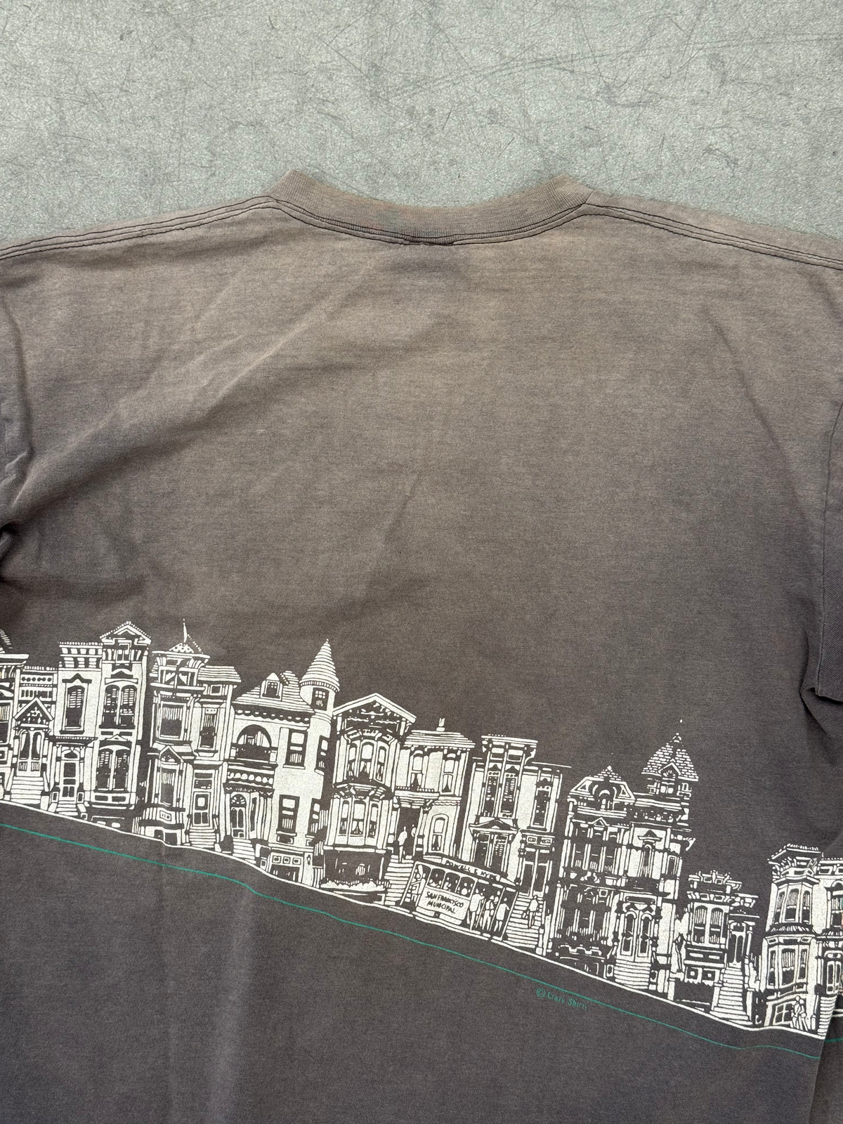 90S SAN FRANCISCO WRAP AROUND CITY TEE (CRAZY SHIRT TAG)