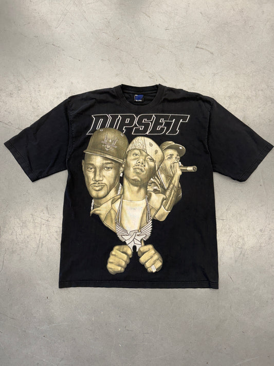 VINTAGE DIPSET HUGE PRINT TEE (BLUEZ TAG)