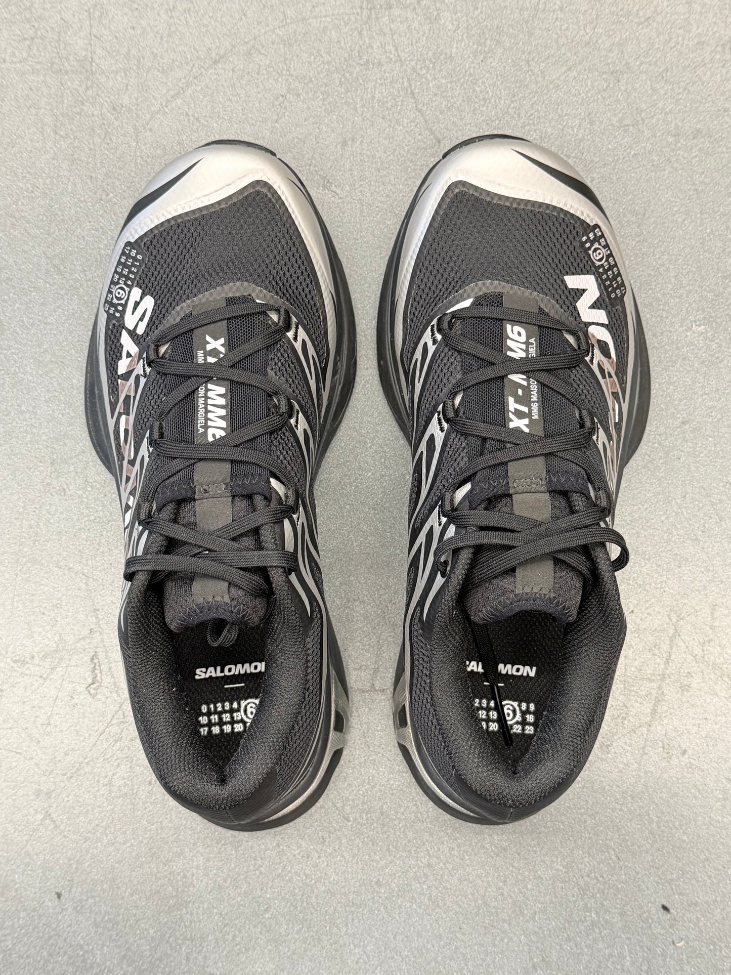 2025 SALOMON XT-MM-6 MAISON MARGIELA - BLACK/SILVER (W/BOX)