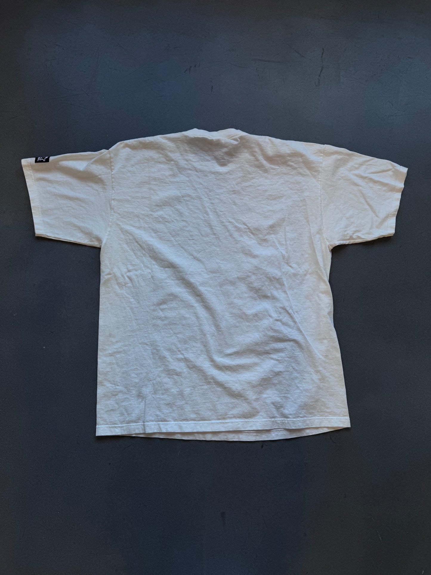 1997 FLORIDA MARLINS NATIONAL LEAGUE CHAMPS GLOBE CLUBHOUSE TEE (STARTER TAG)