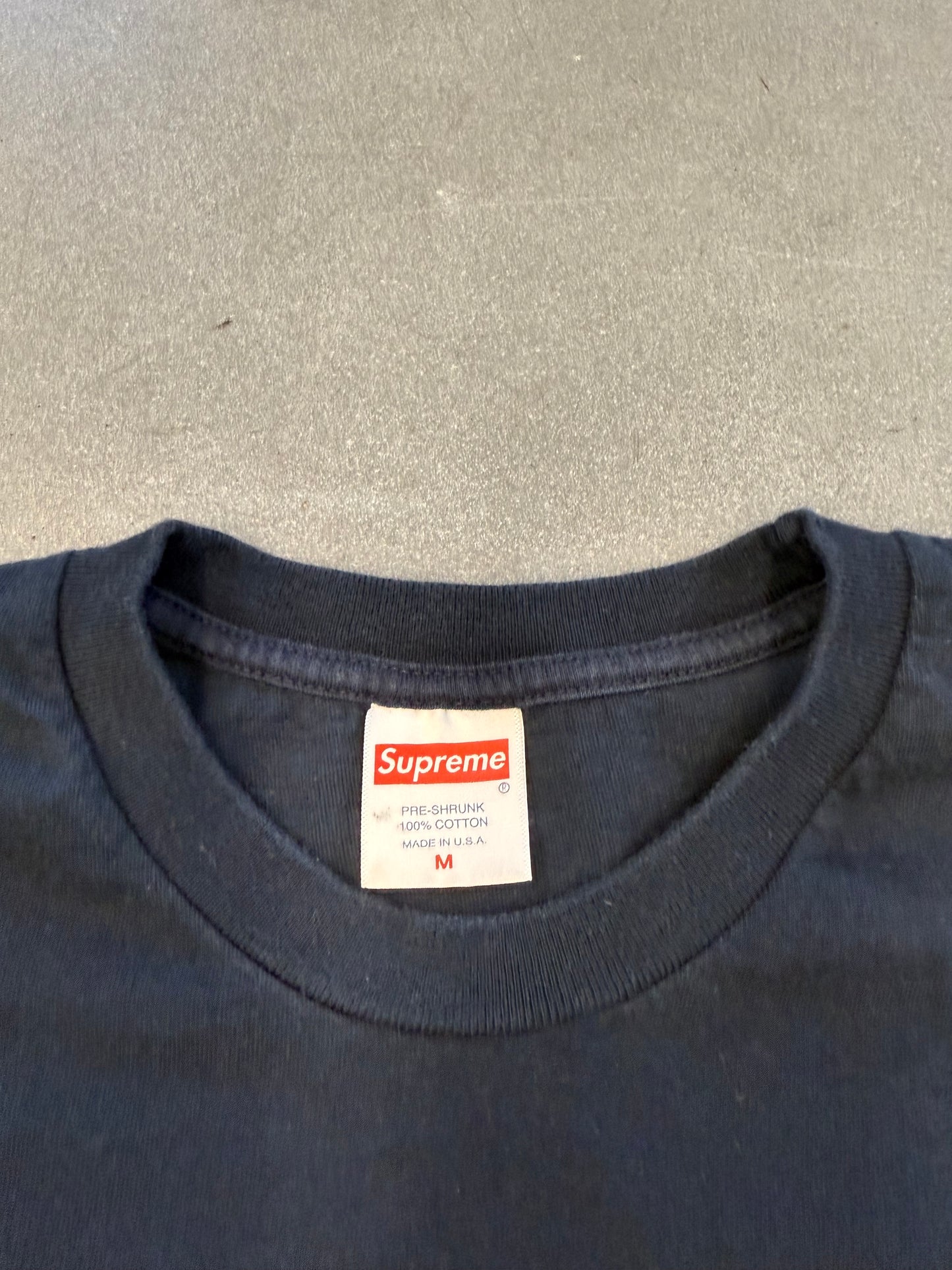 FW20 SUPREME PHAROAH SANDERS TEE - NAVY (M)