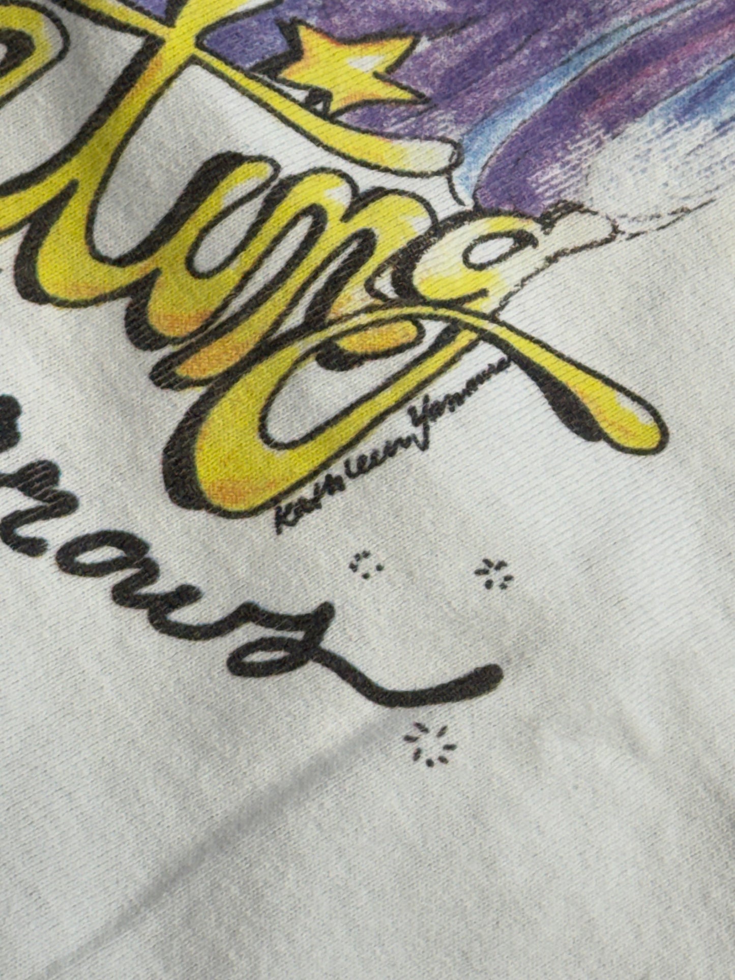 90S ANIME-STYLE "CREATING HEALTHY TOMORROWS" FOODS TEE (ALL SPORT TAG)