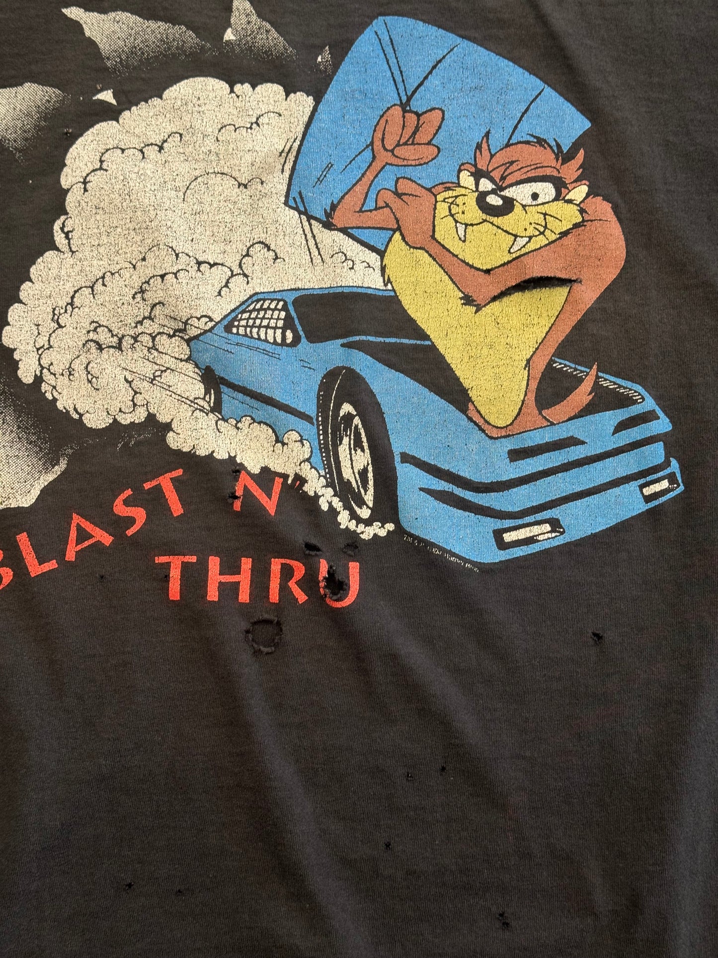 1994 TAZ BLAST N' THRU NASCAR TEE (FOTL TAG)
