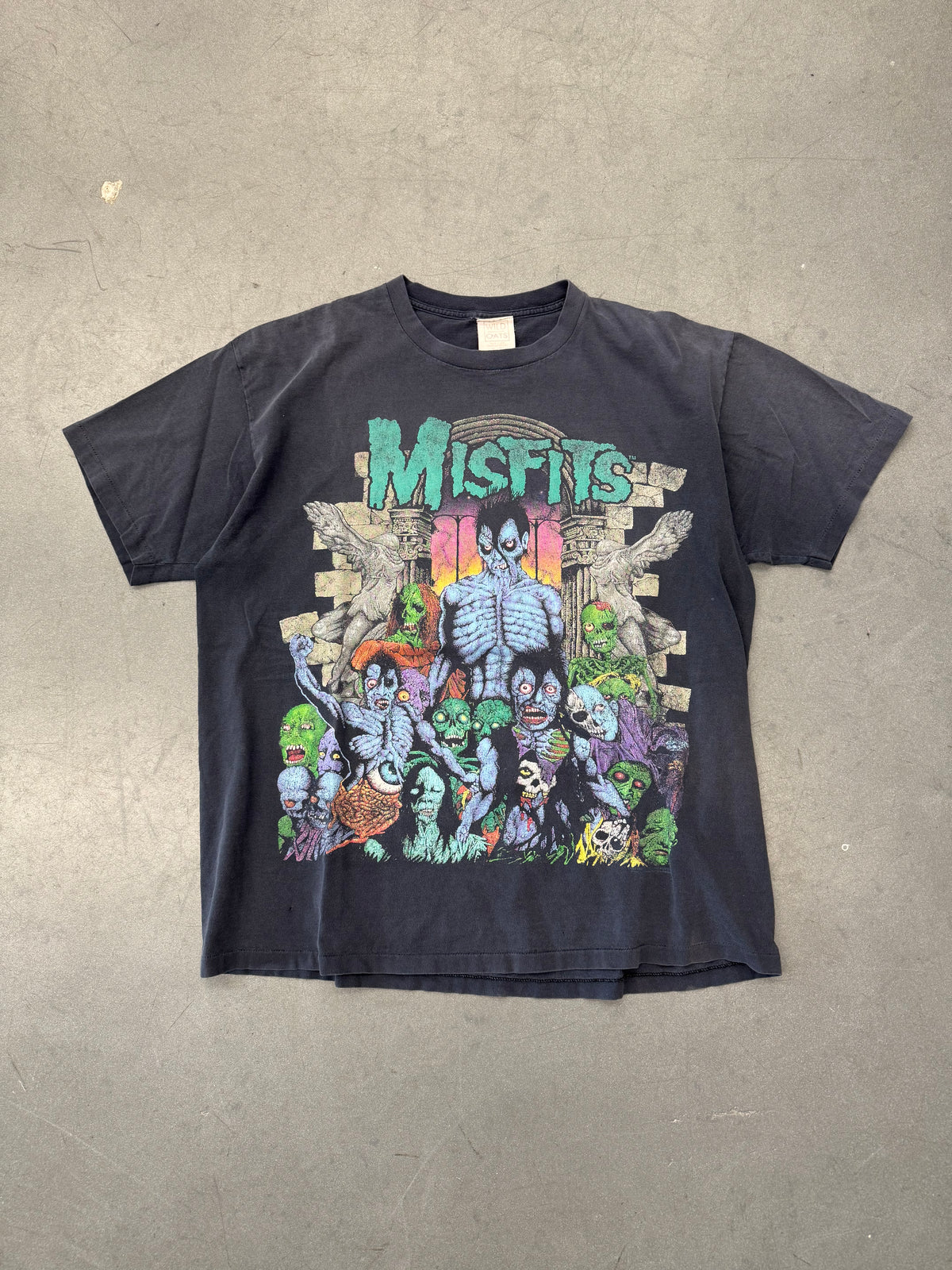 1996 MISFITS EARTH A.D. REPKA ART TEE (WILD OATS TAG)