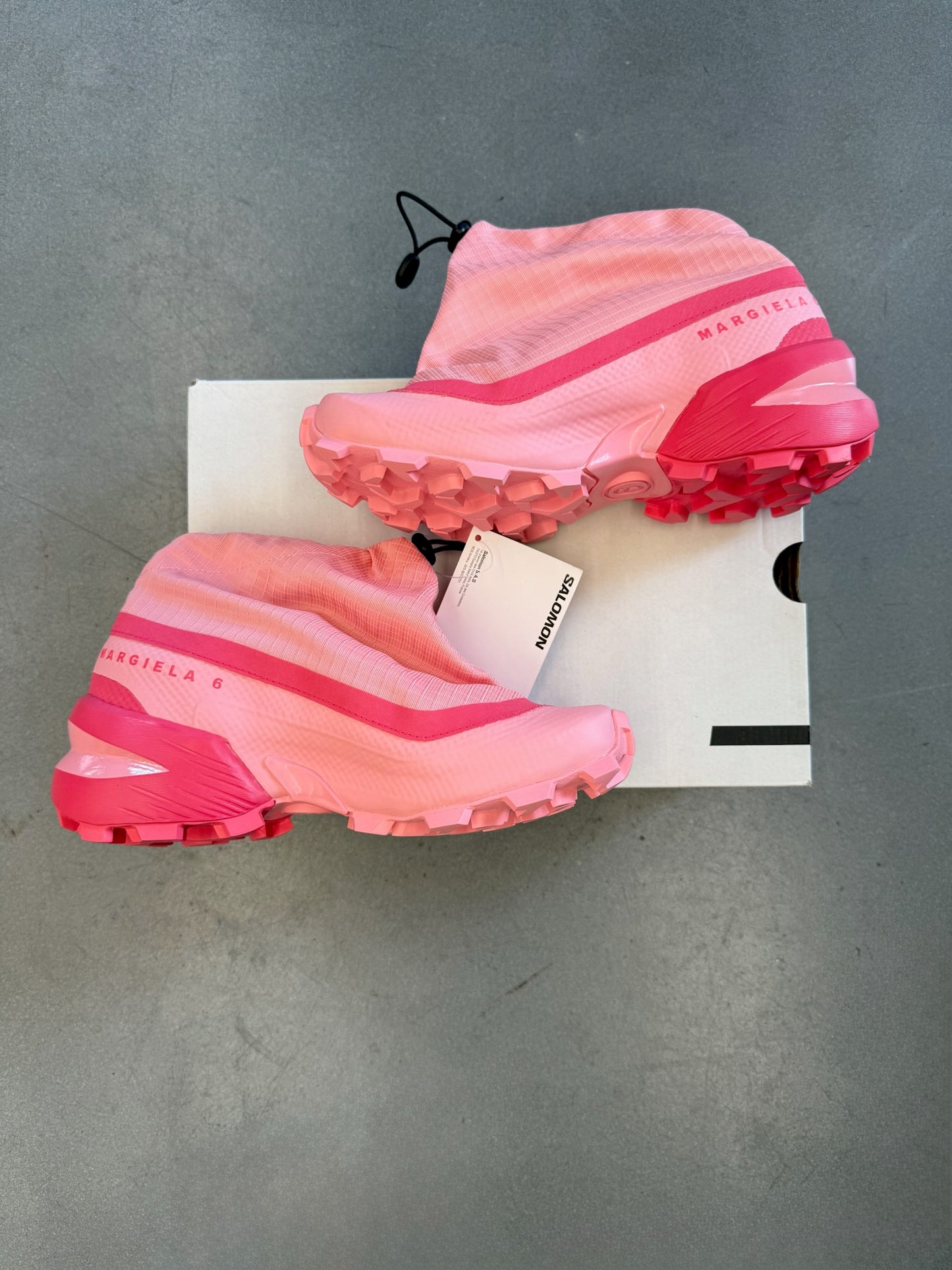2024 SIZE 7.5W SALOMON CROSS LOW MM6 MAISON MARGIELA FLAMINGO PINK