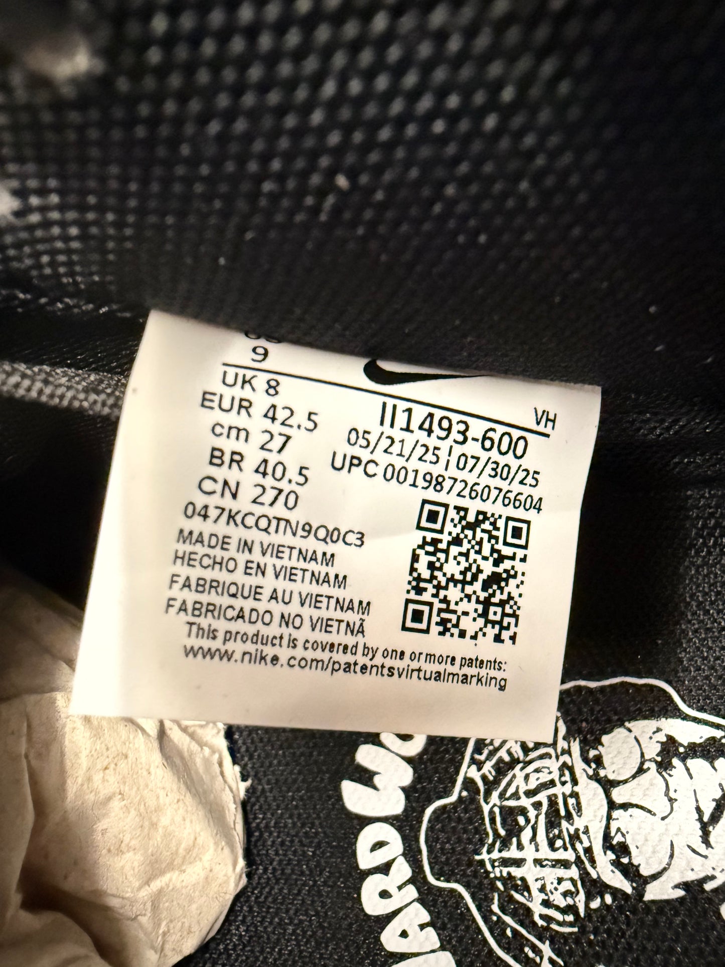 2025 SIZE 9 NIKE SB DUNK LOW NARDWUAR