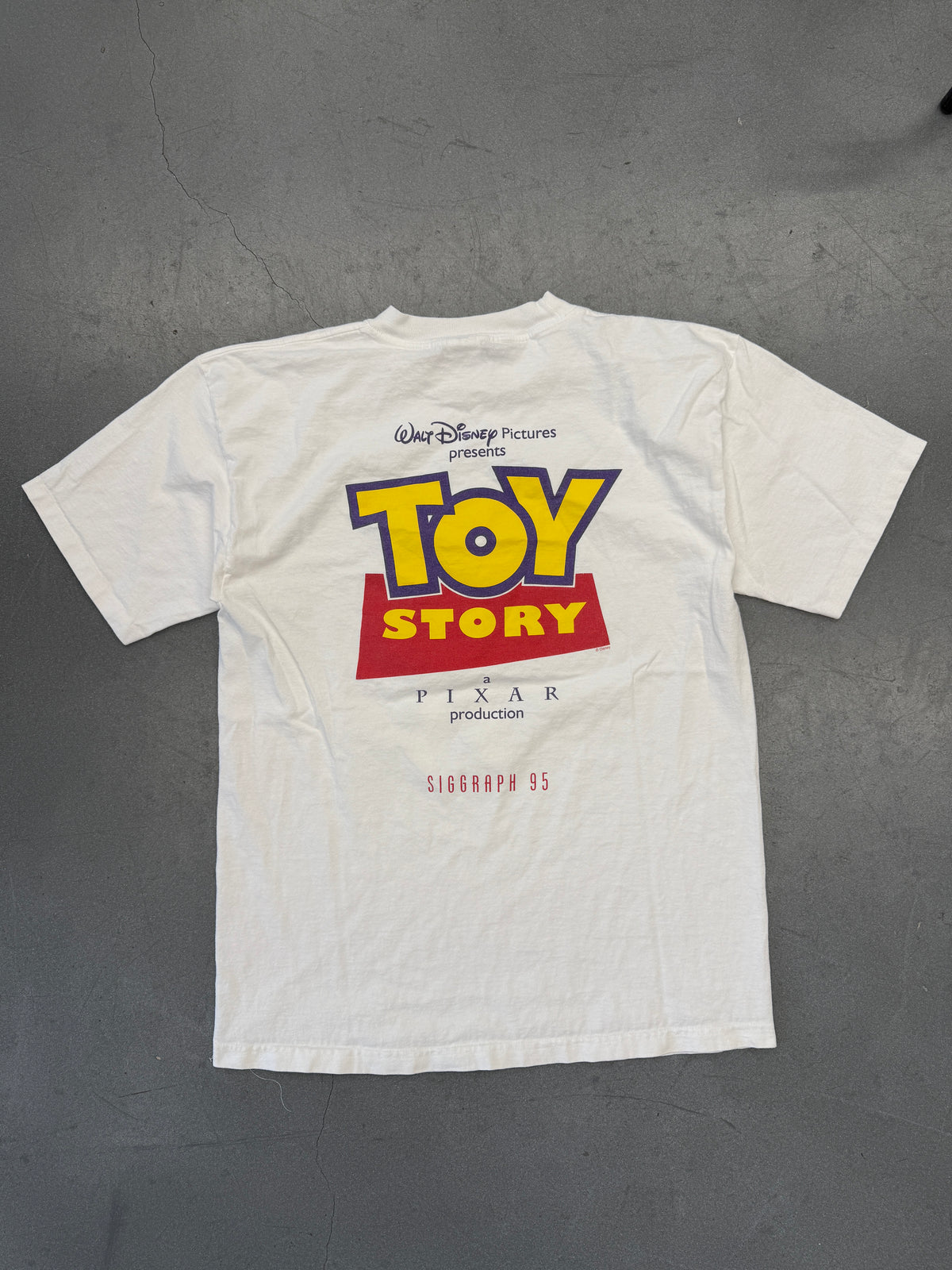 1995 TOY STORY PIXAR SIGGRAPH PROMO TEE (MURINA TAG)