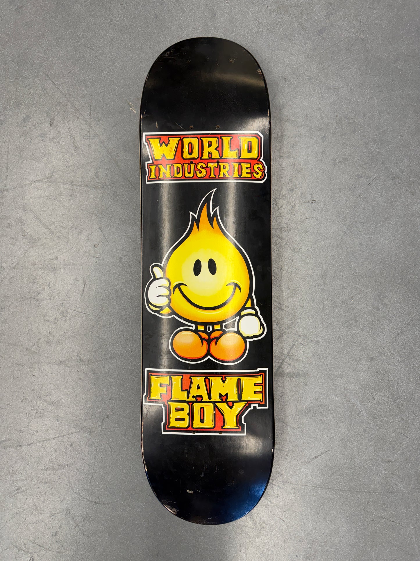 WORLD INDUSTRIES FLAME BOY SKATEBOARD