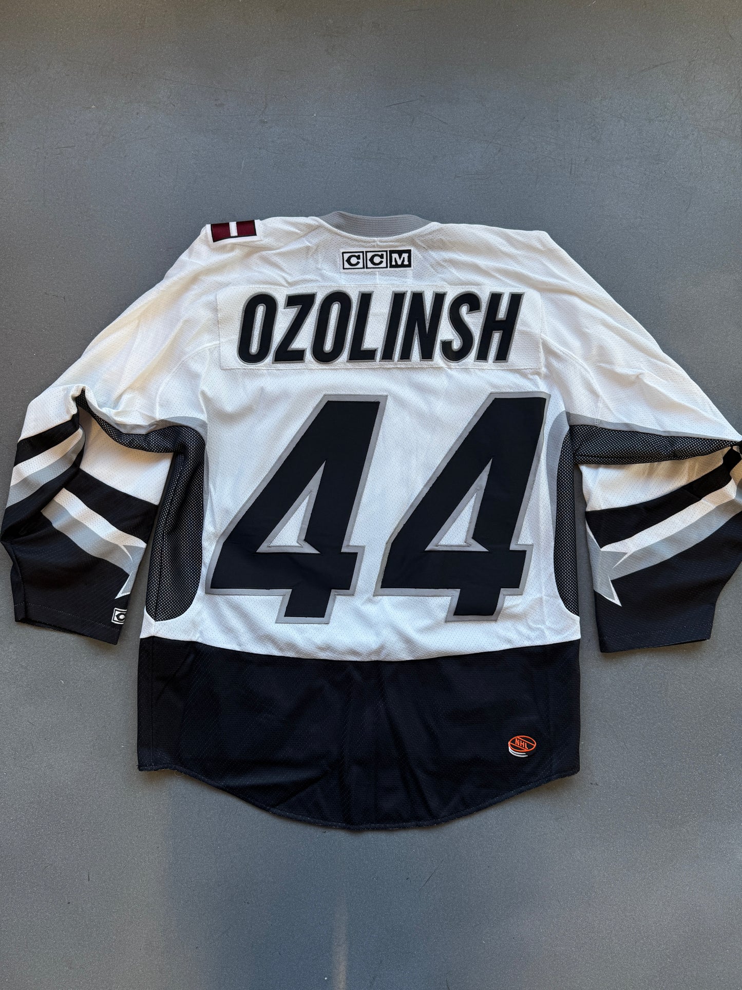 2003 NHL ALL STAR GAME #44 SANDIS OZOLINSH JERSEY