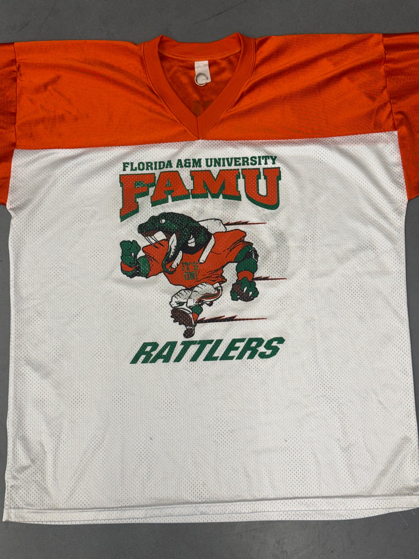 90S FLORIDA A&M UNIVERSITY RATTLERS FOOTBALL JERSEY
