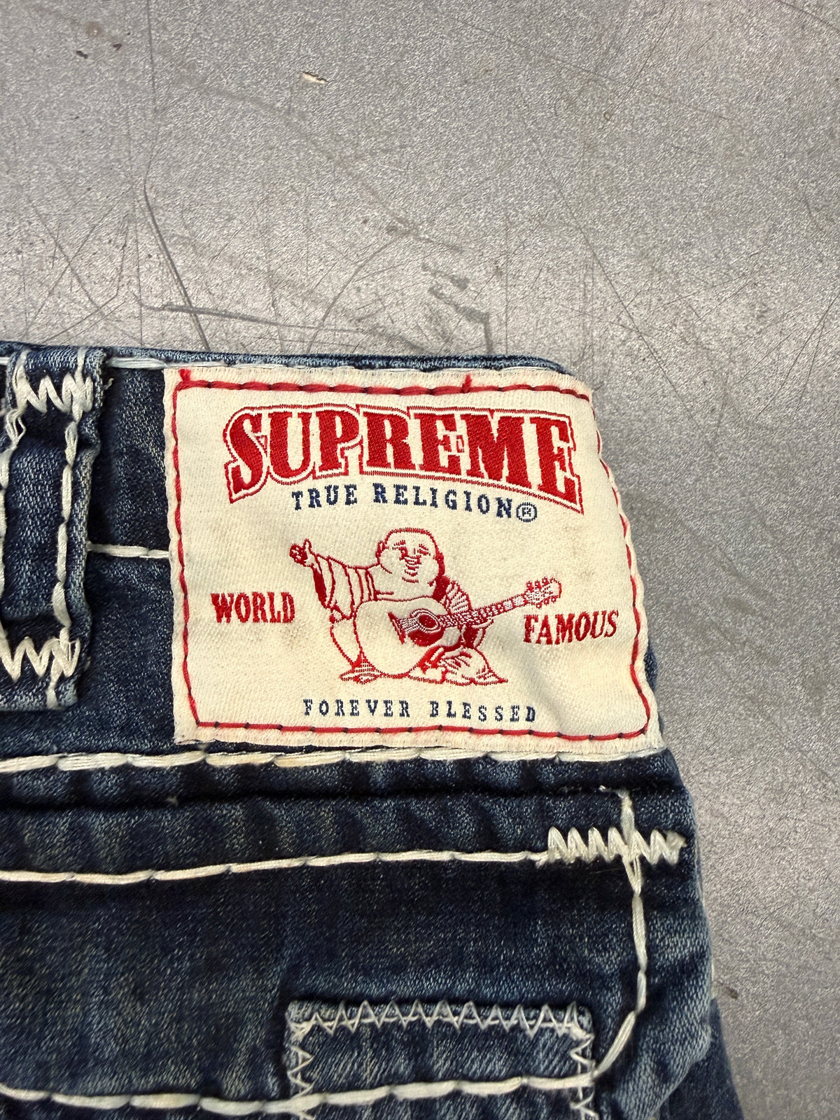 FW25 SUPREME TRUE RELIGION PATCHWORK CARGO PANT