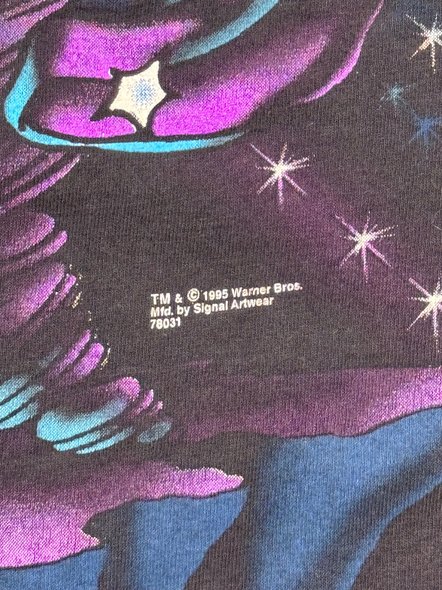1995 TAZ WIZARD AOP TEE (LOONEY TUNES TAG)