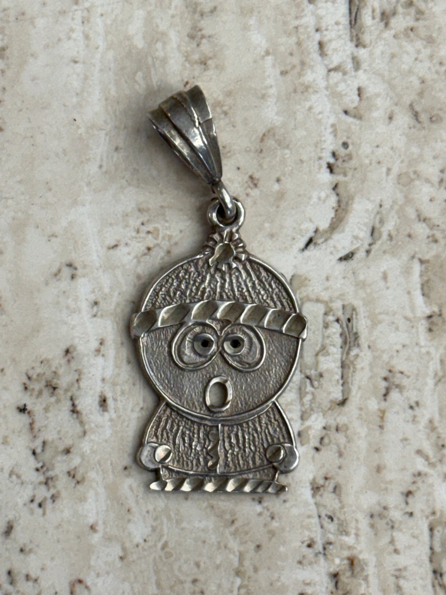 90'S SOUTH PARK STAN SILVER PENDANT (5.0 GRAMS)