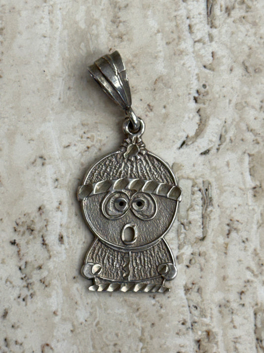 90'S SOUTH PARK STAN SILVER PENDANT (5.0 GRAMS)