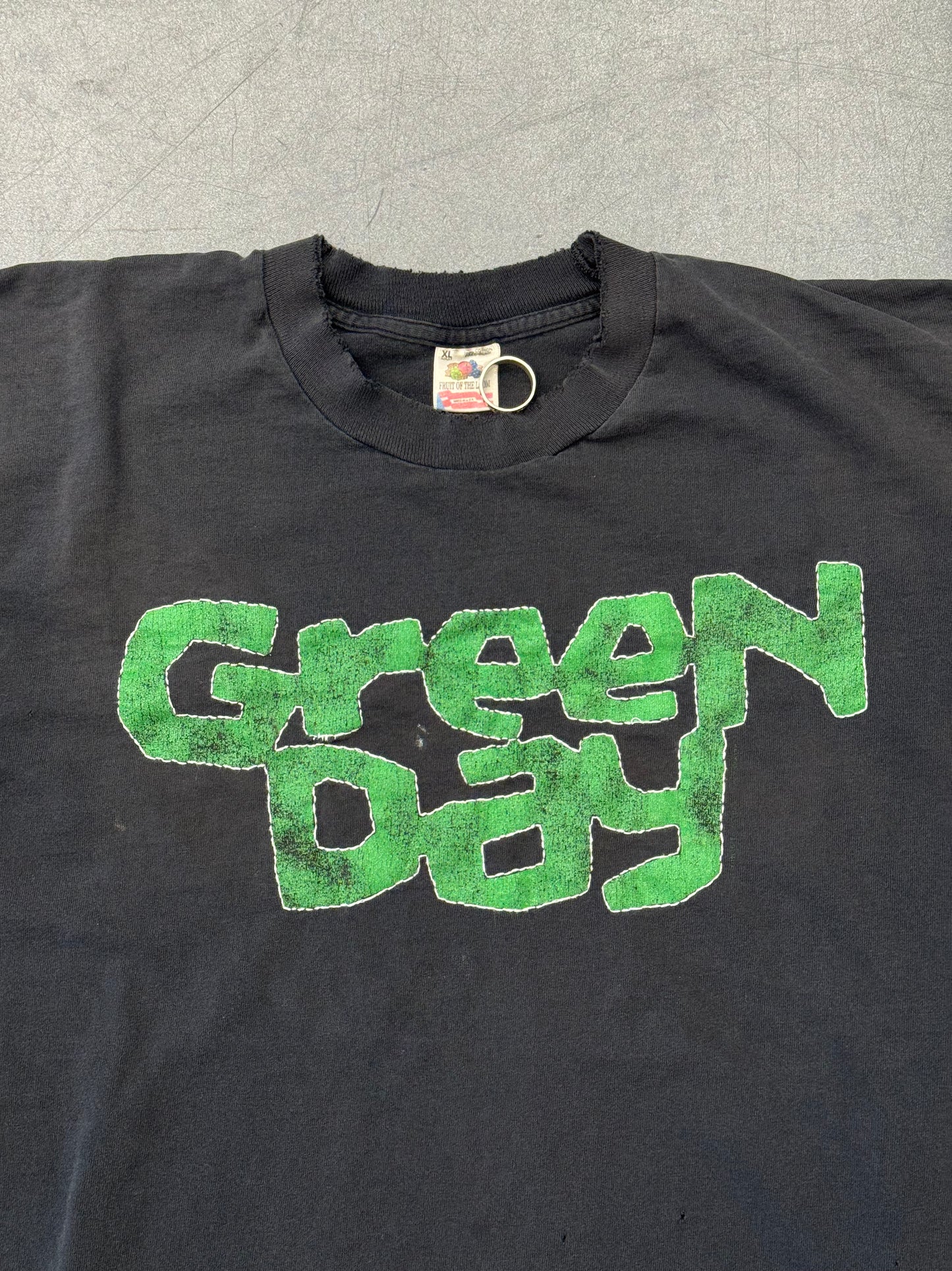 1994 GREEN DAY PULLING TEETH LONG SLEEVE HAND STITCHED TEE (FOTL TAG)