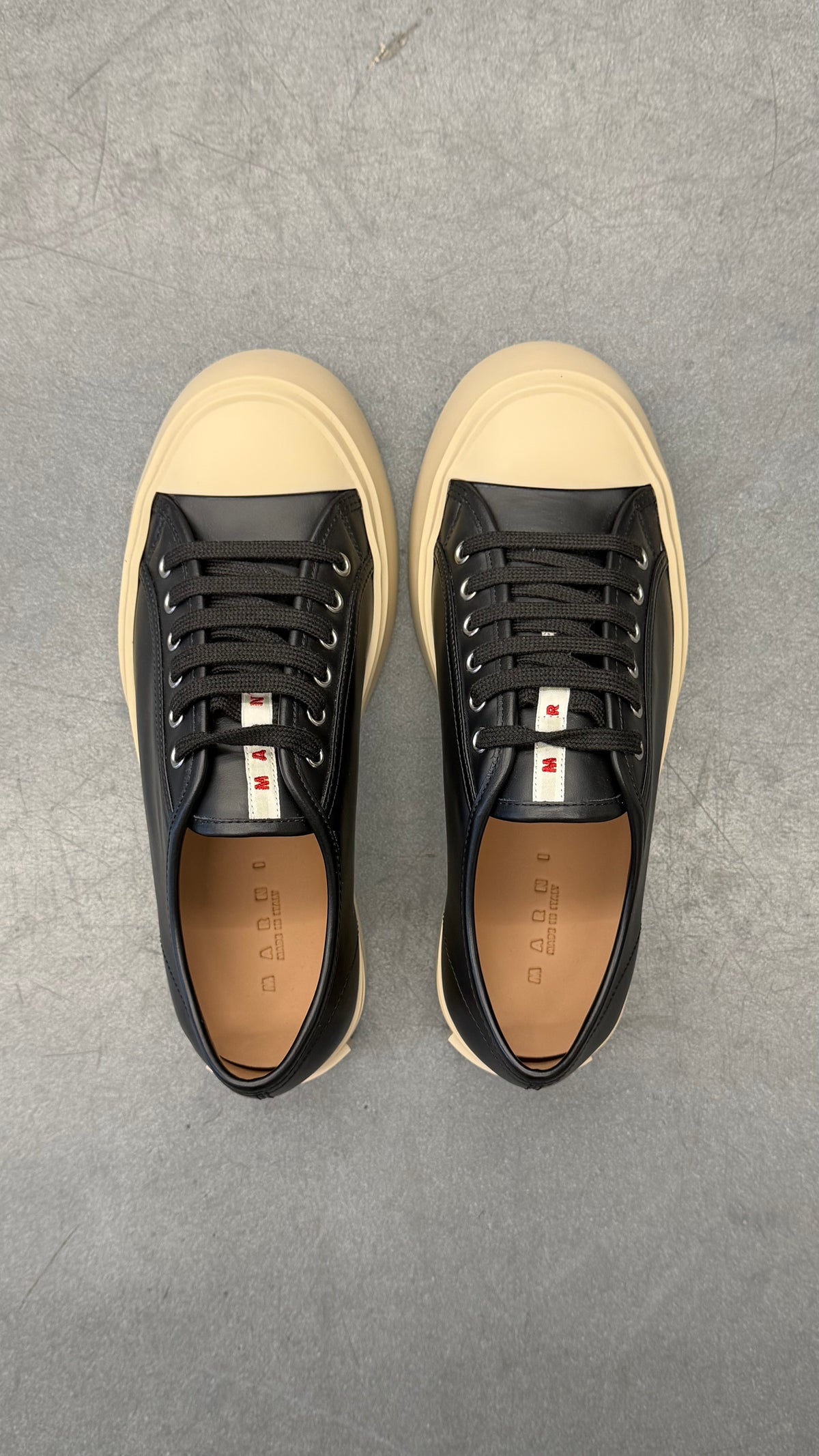 MARNI PABLO LOW-TOP OVERSIZED PLATFORM SNEAKERS