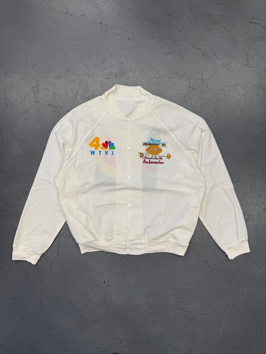 1989 NFL SUPER BOWL XXIII MIAMI SUPERHOST FLORIDA LOTTERY PINNED JACKET
