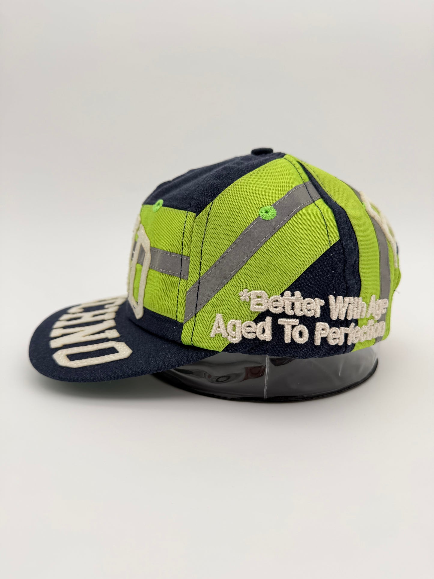 BETTER WITH AGE ACID TECHNO RECONSTRUCTED HI-VIS HAT