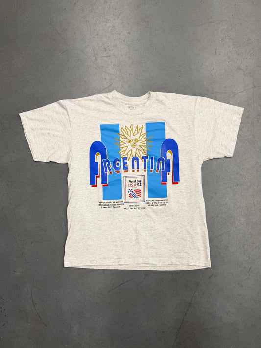 1994 WORLD CUP USA ARGENTINA FLAG TEE (ONEITA TAG)