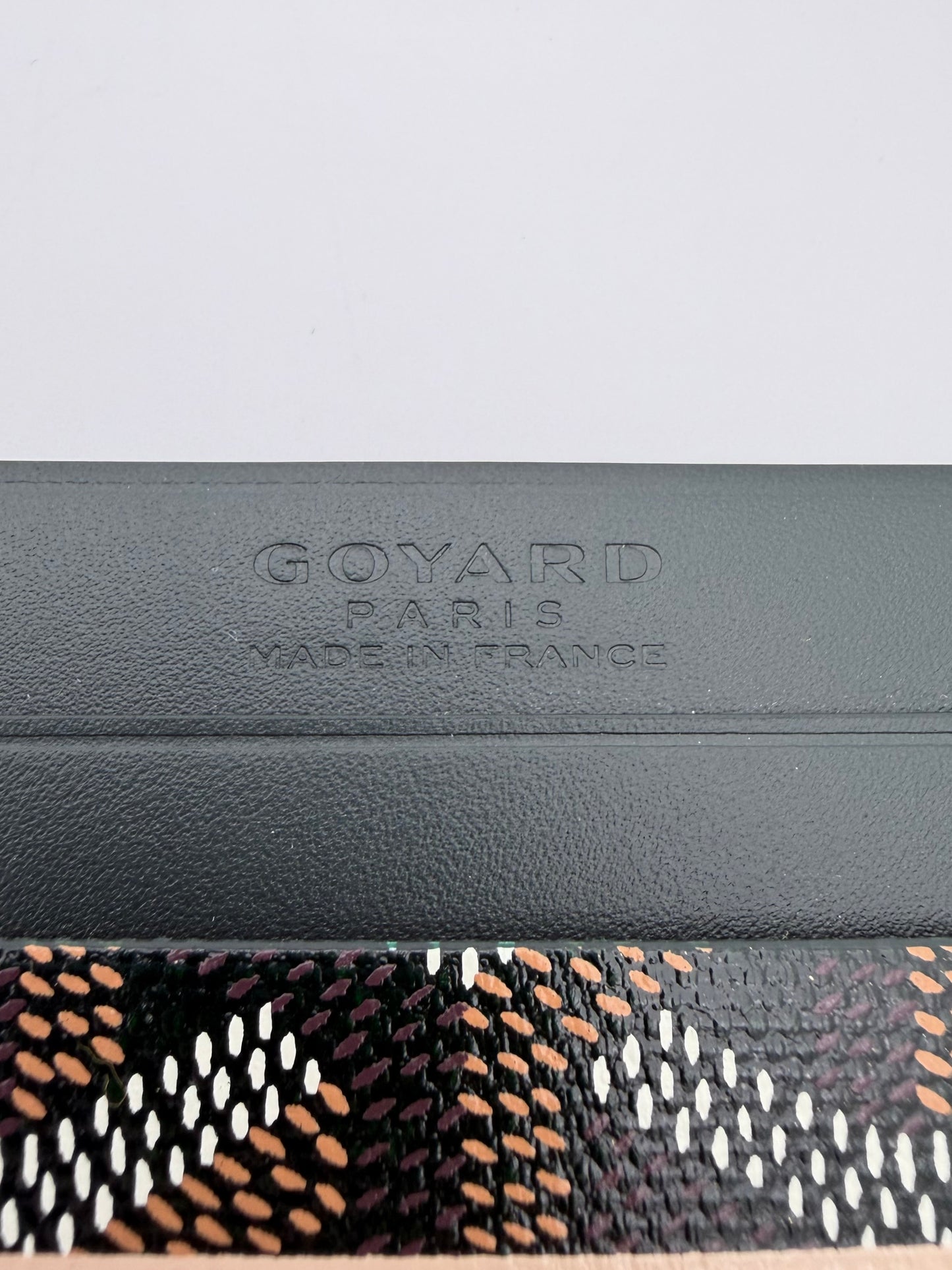 GOYARD SAINT SULPICE CARD HOLDER (W/ BOX & RECEIPT)