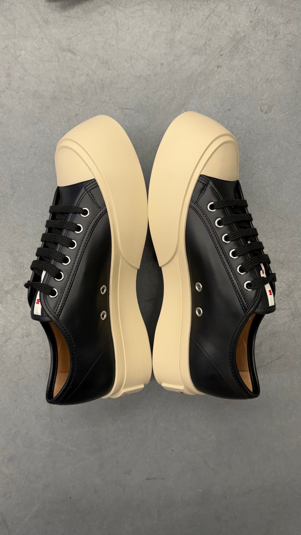 MARNI PABLO LOW-TOP OVERSIZED PLATFORM SNEAKERS