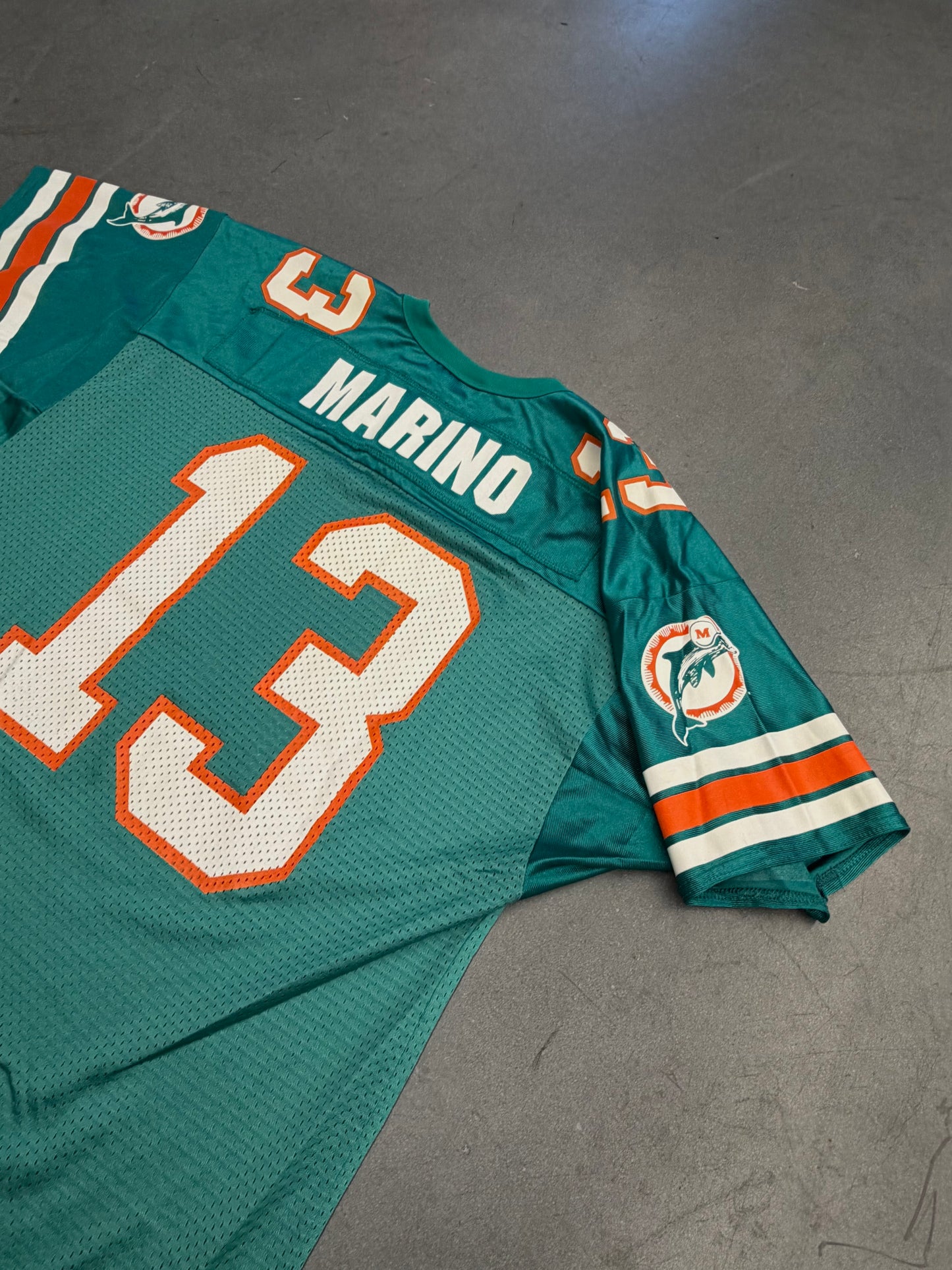 VINTAGE WILSON DAN MARINO MIAMI DOLPHINS FOOTBALL JERSEY