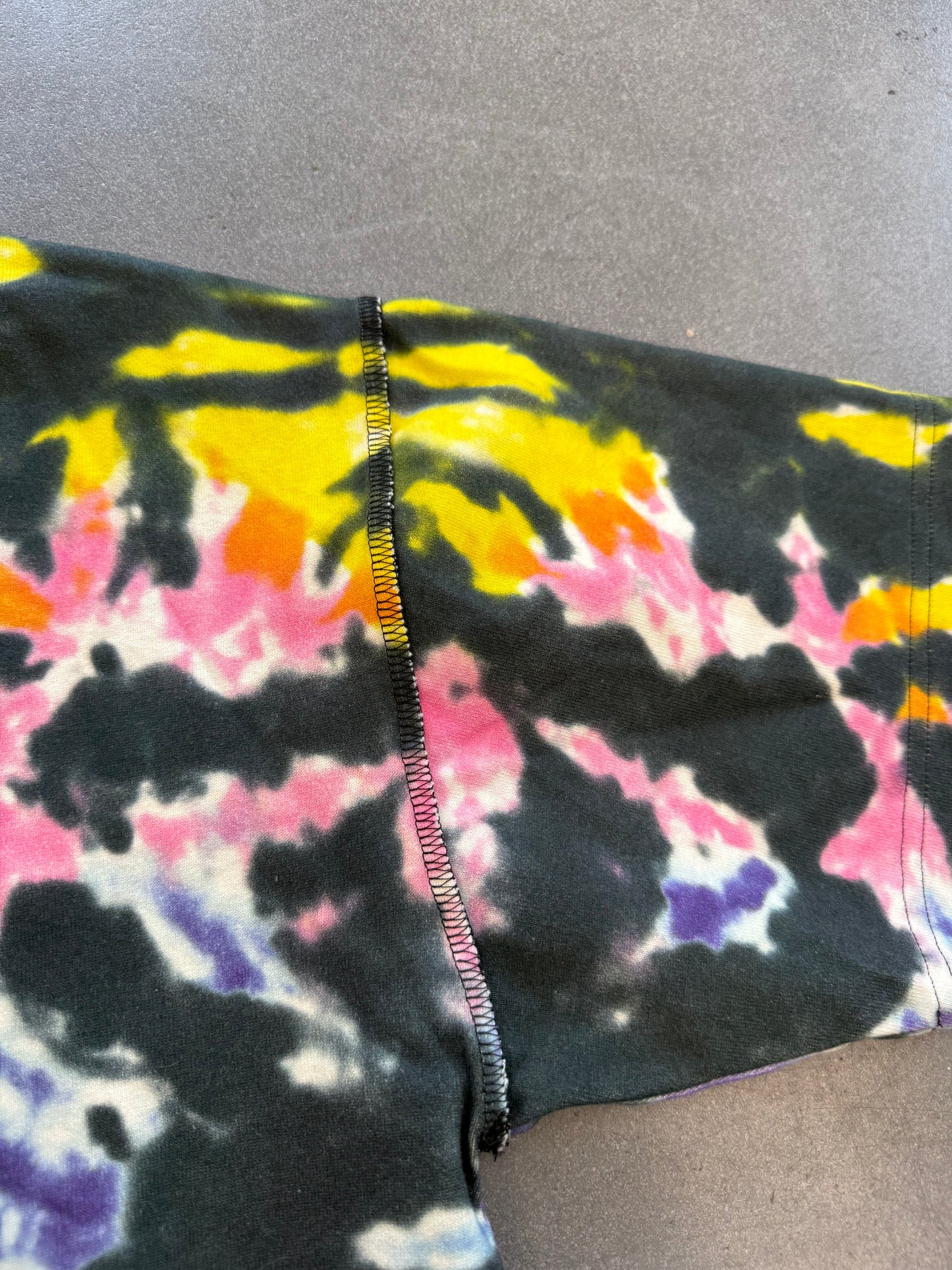 SS19 LOUIS VUITTON VIRGIL ABLOH PLAIN RAINBOW TIE DYE TEE (L)