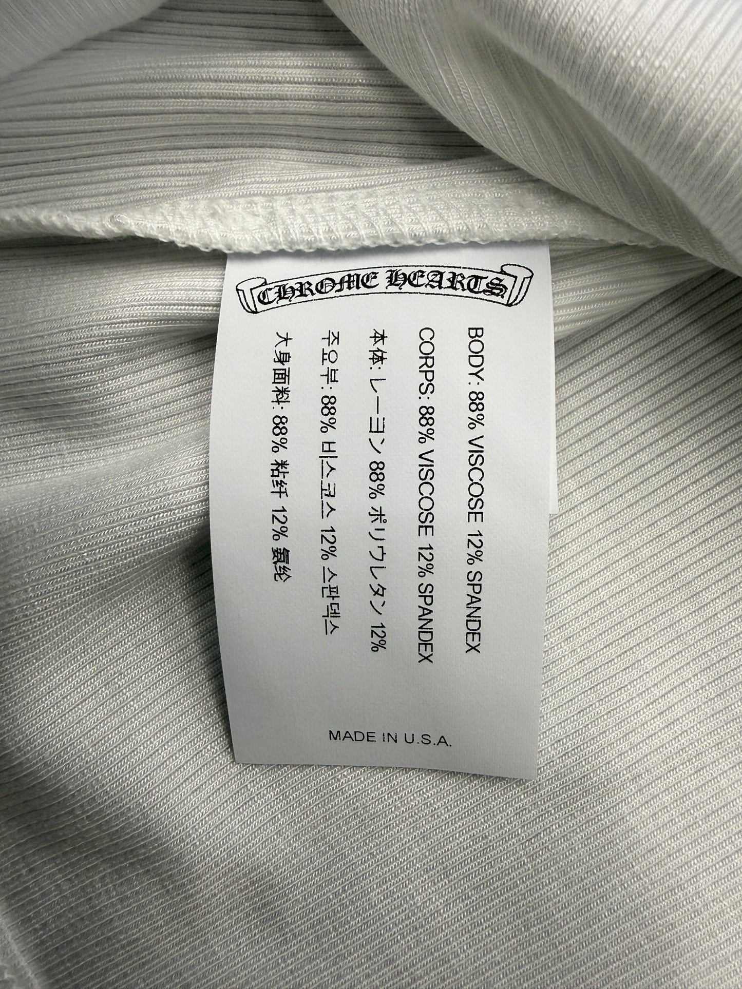 CHROME HEARTS 'BAD SEED' TANK MINI DRESS
