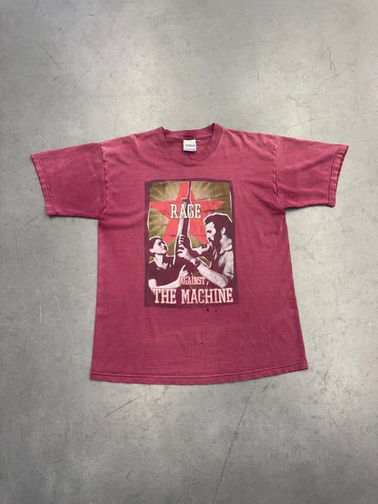2000 RAGE AGAINST THE MACHINE RENEGADES BATTLE TEE (SCREEN STARS TAG)