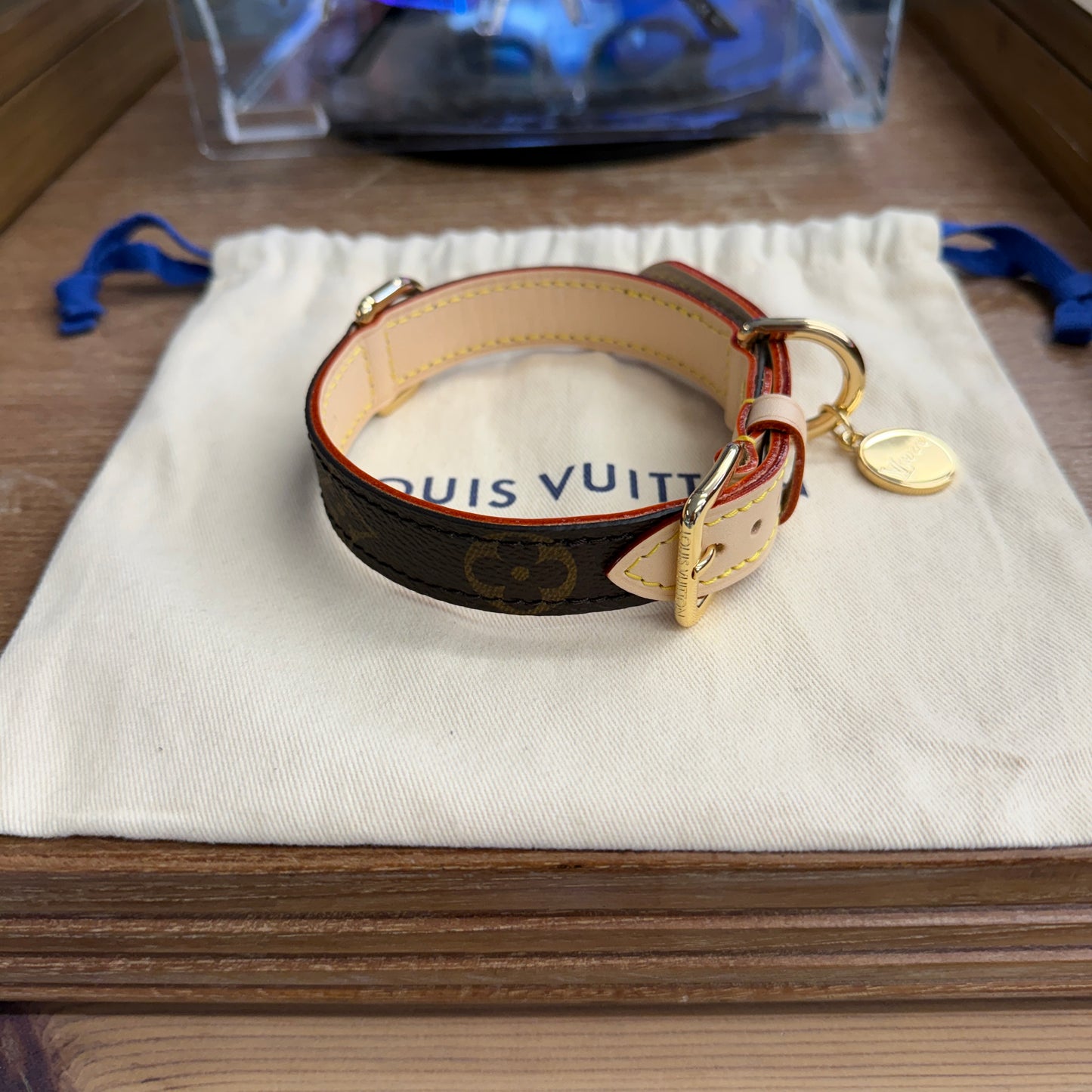 SS25 LOUIS VUITTON DOG COLLAR XS MONOGRAM