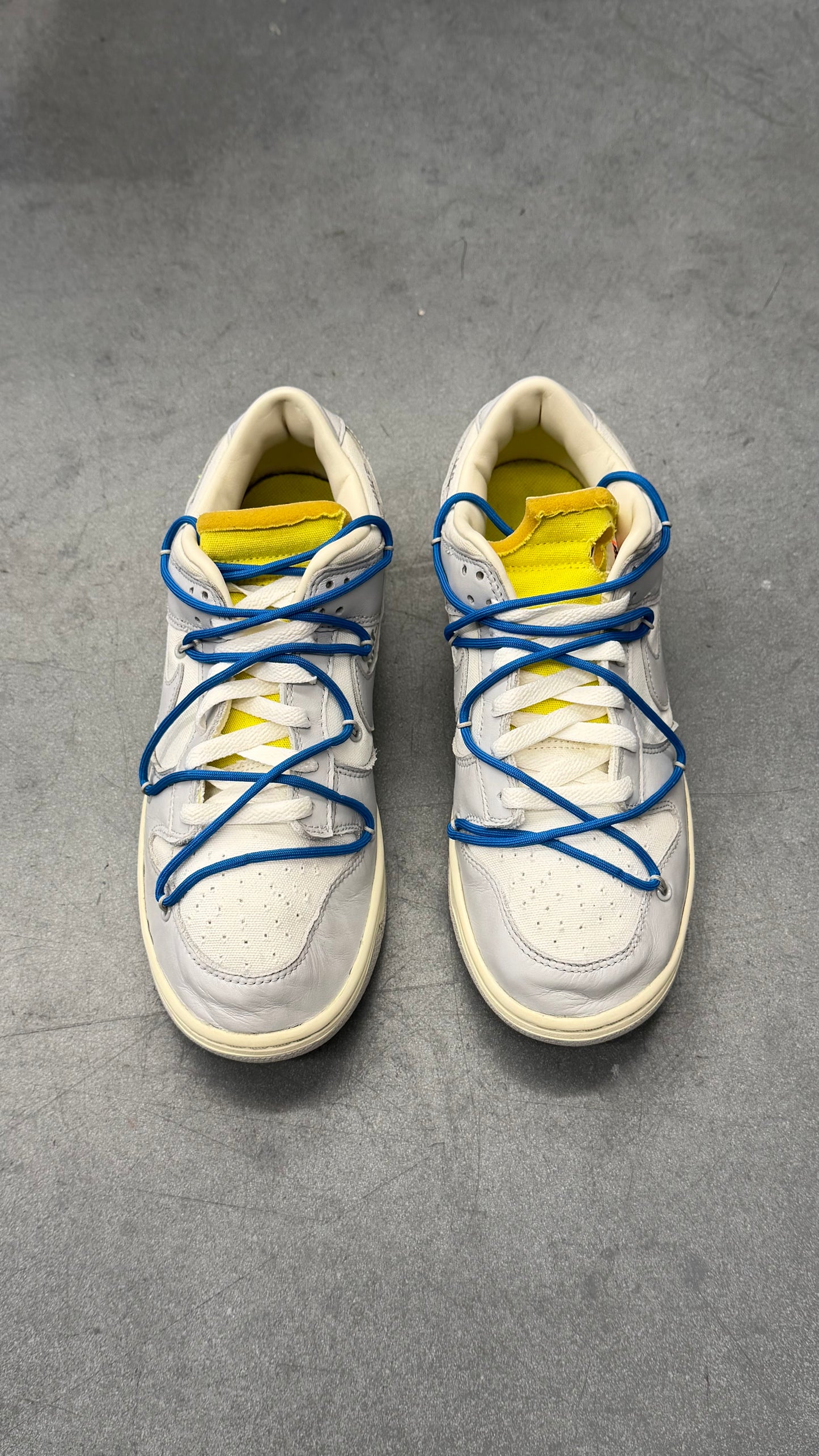 2021 NIKE DUNK LOW OFF-WHITE LOT 10 (NO BOX)