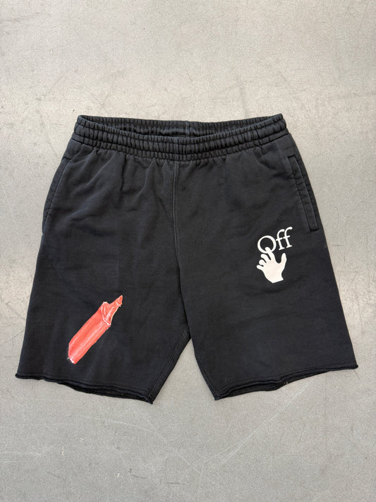 OFF-WHITE PASCAL MEDICI SWEATSHORTS