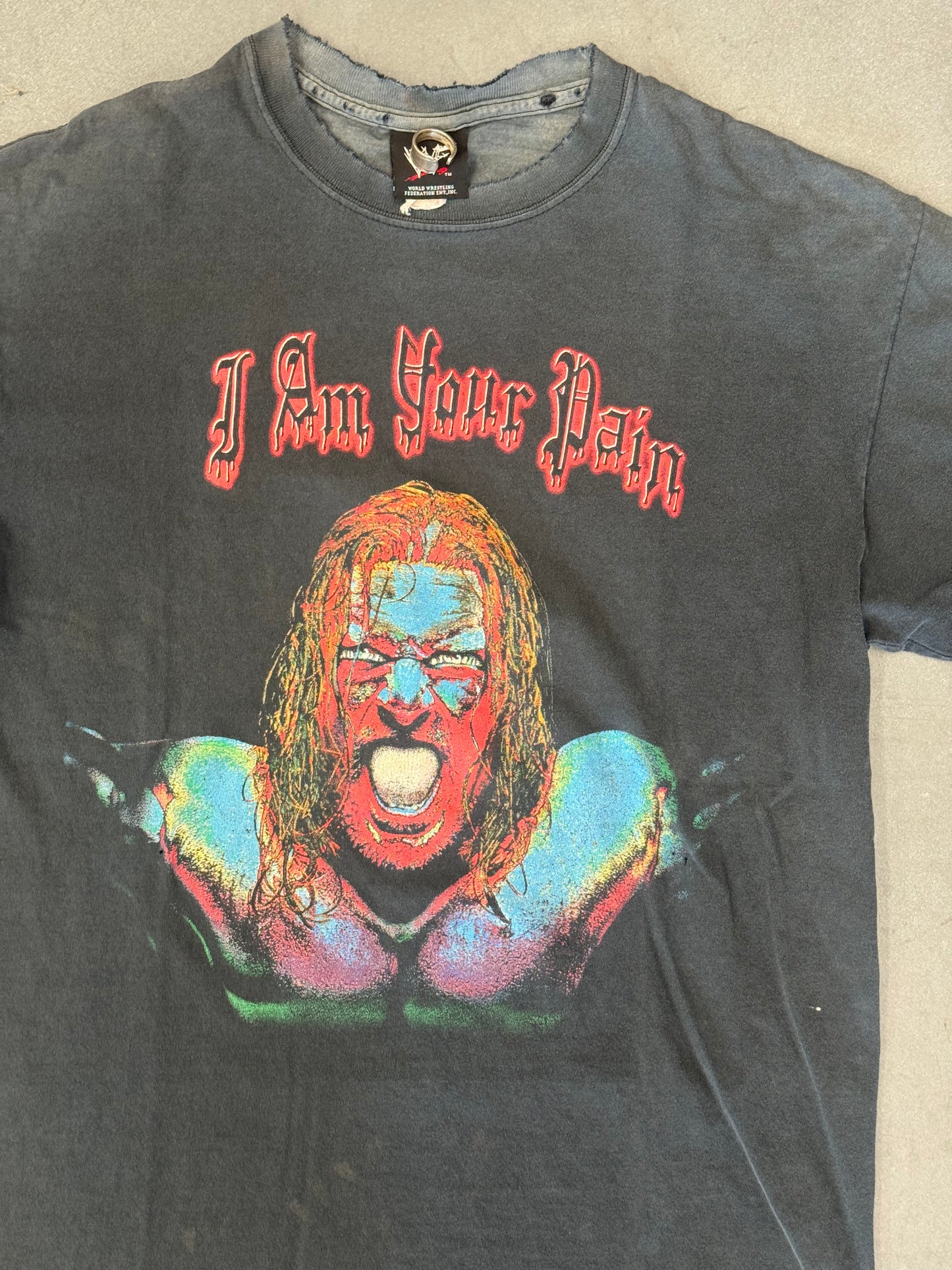 2001 WWF TRIPLE H "I AM YOUR PAIN" TEE (WWF TAG)