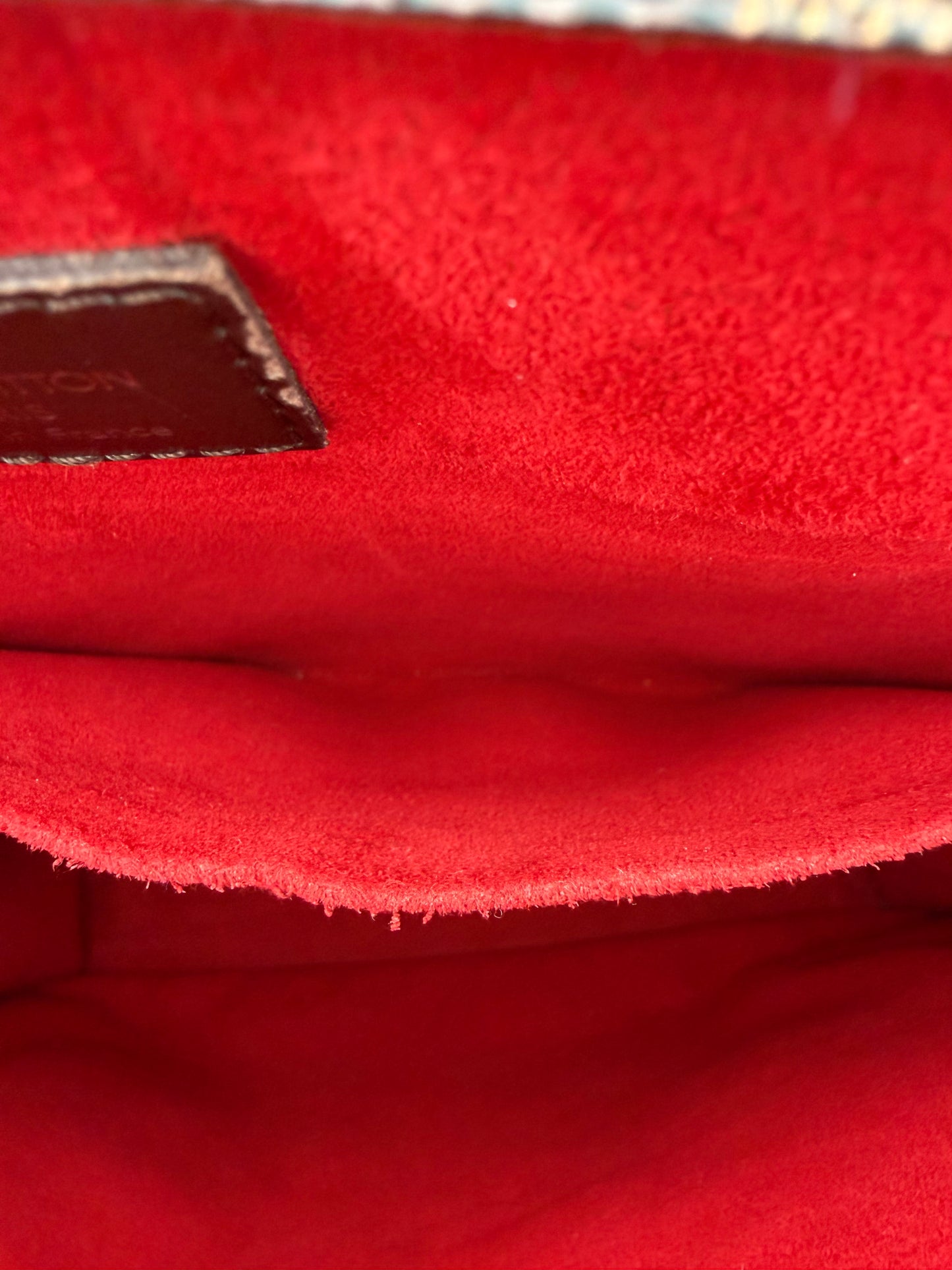 LOUIS VUITTON DAMIER EBENE SAC PLAT TOTE