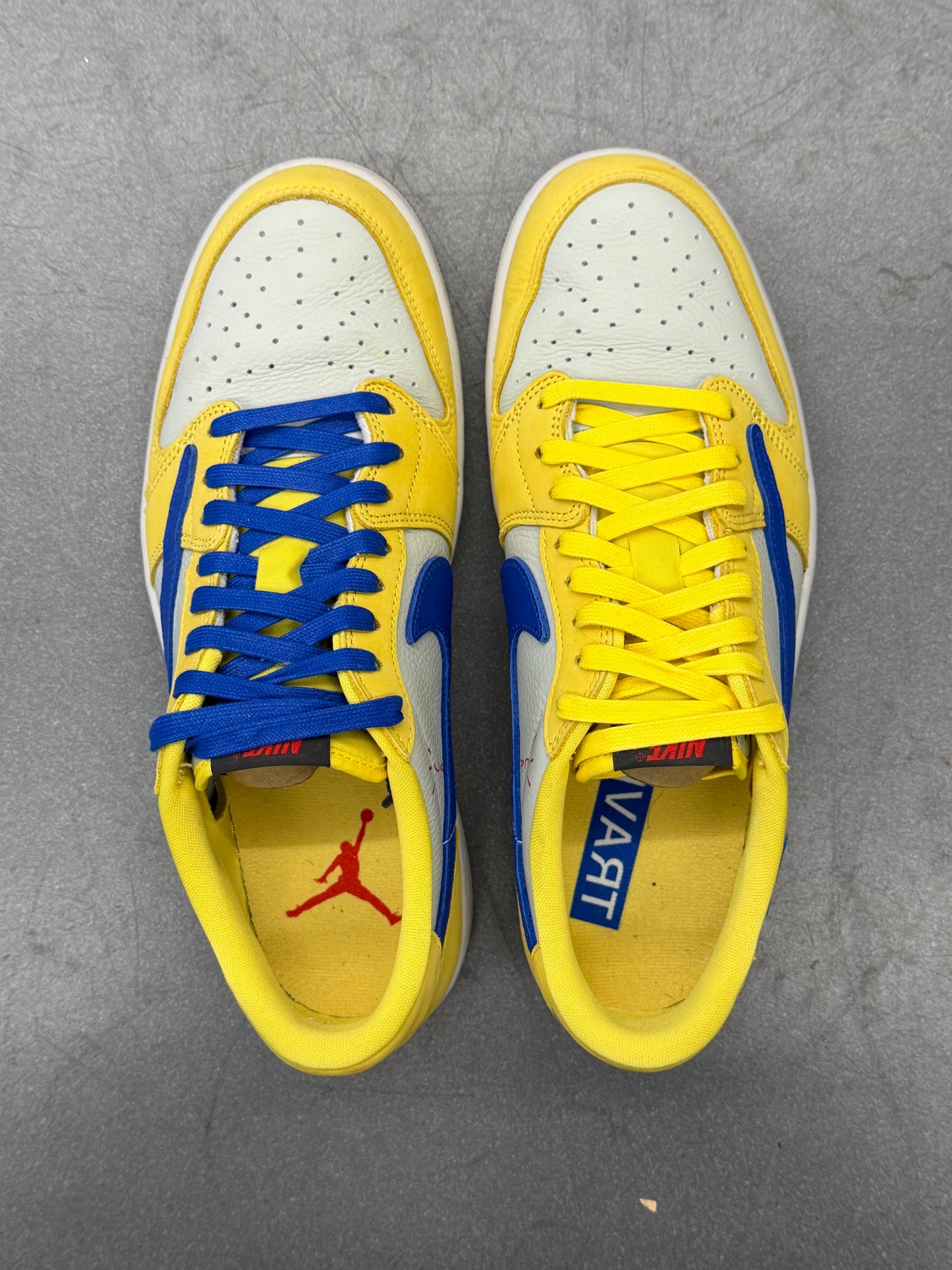 2024 JORDAN 1 RETRO LOW OG SP TRAVIS SCOTT CANARY (WOMEN'S)
