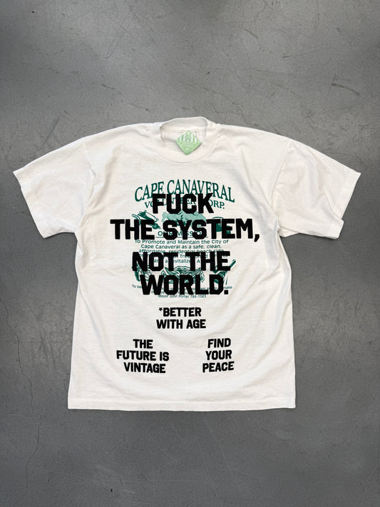 BETTER WITH AGE FUCK THE SYSTEM TEE