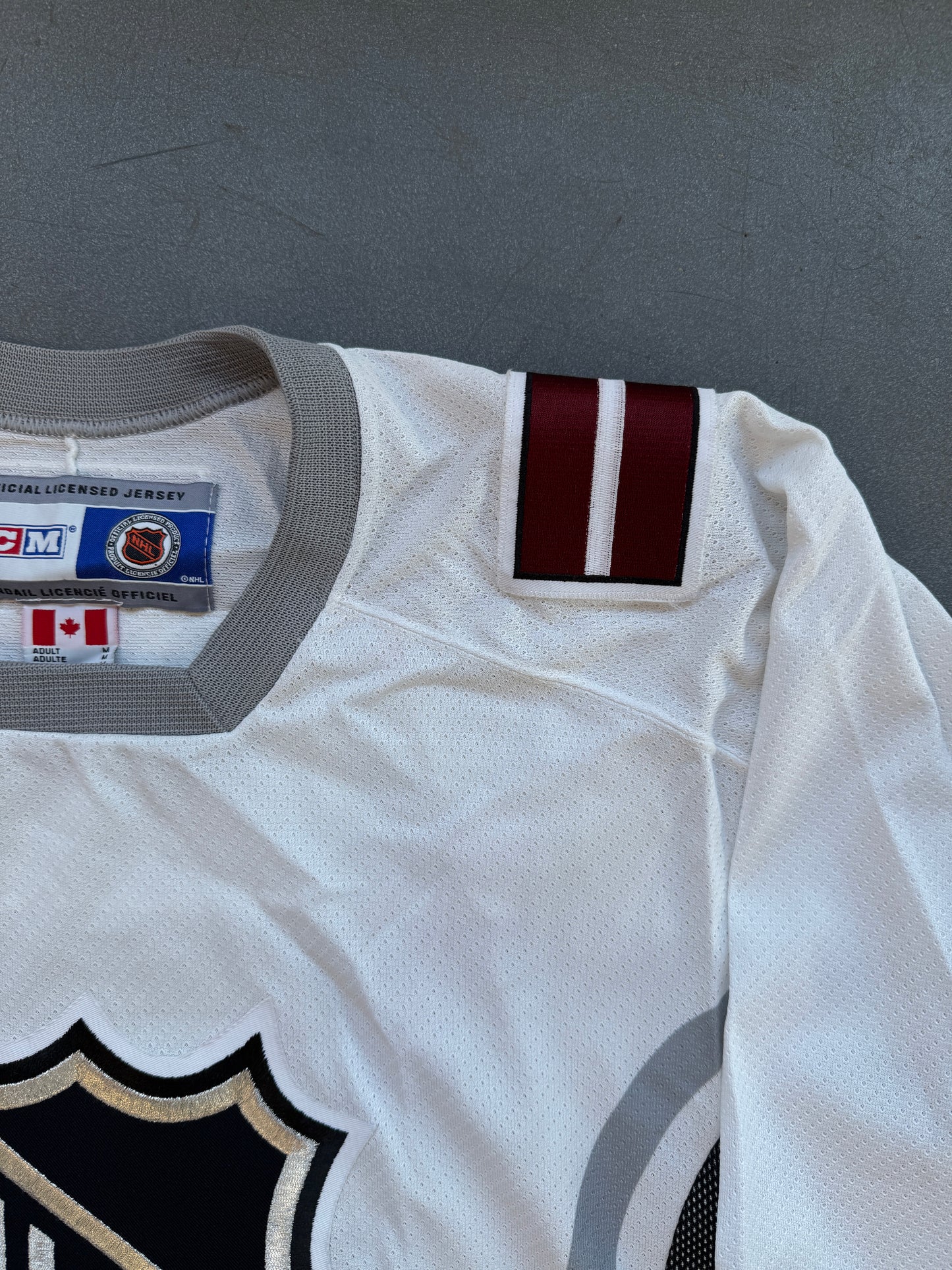 2003 NHL ALL STAR GAME #44 SANDIS OZOLINSH JERSEY