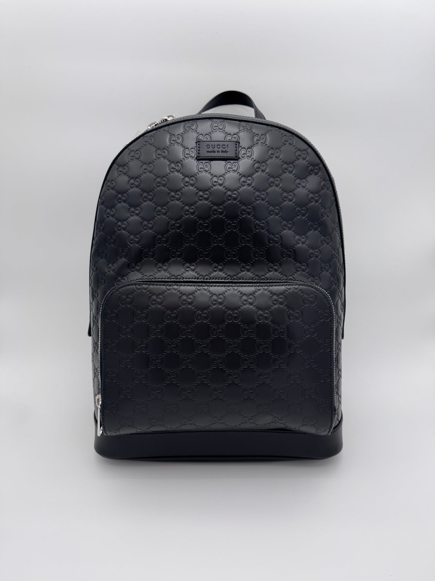 GUCCI SIGNATURE LEATHER BACKPACK